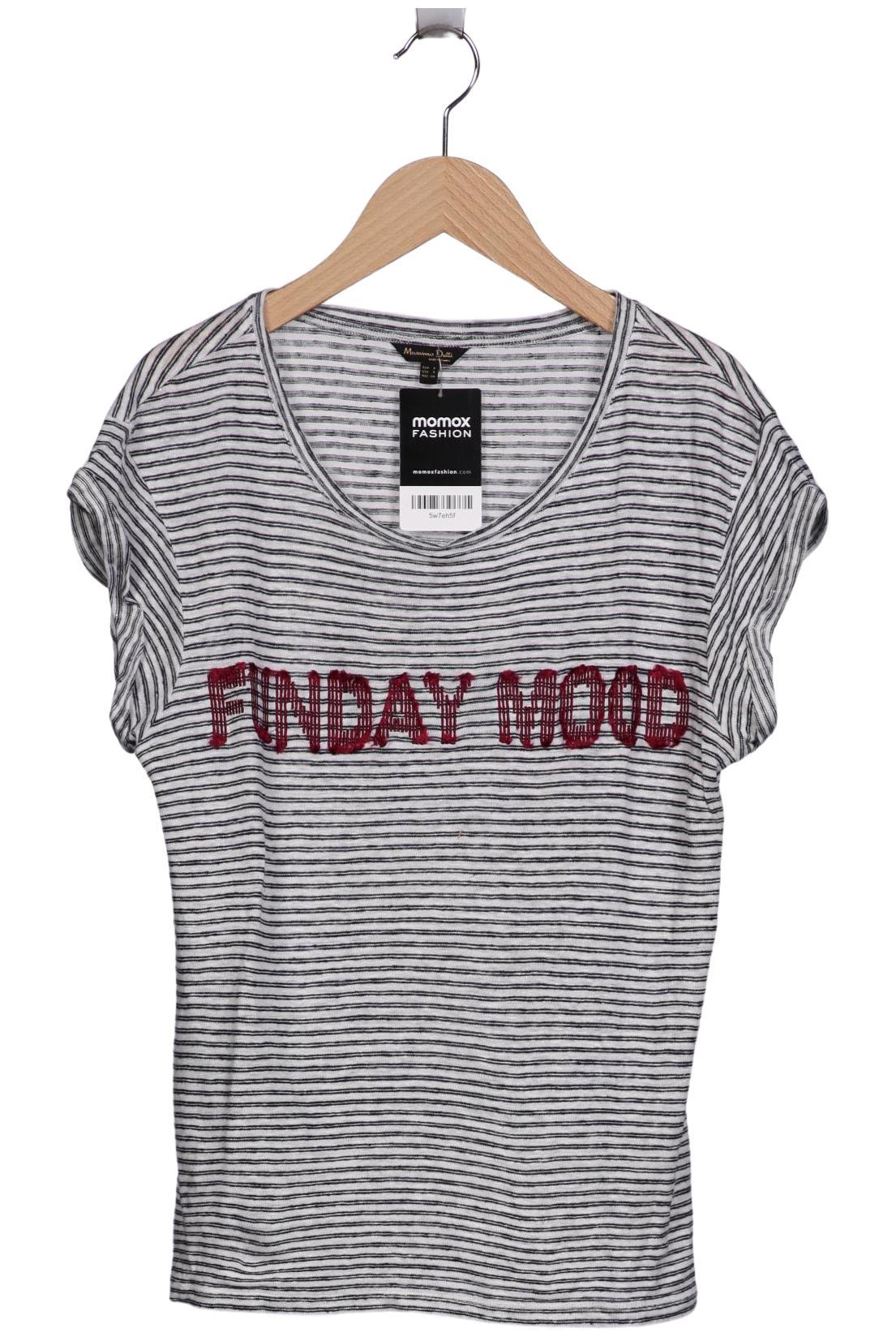 

Massimo Dutti Damen T-Shirt, weiß, Gr. 36