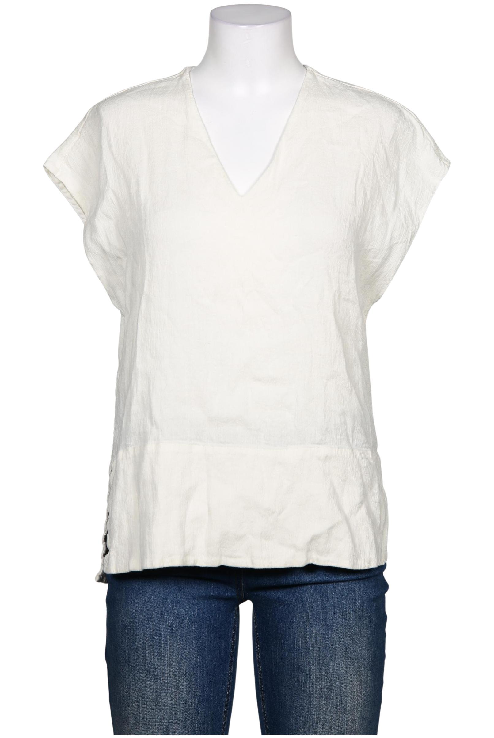

Massimo Dutti Damen Bluse, cremeweiß, Gr. 36