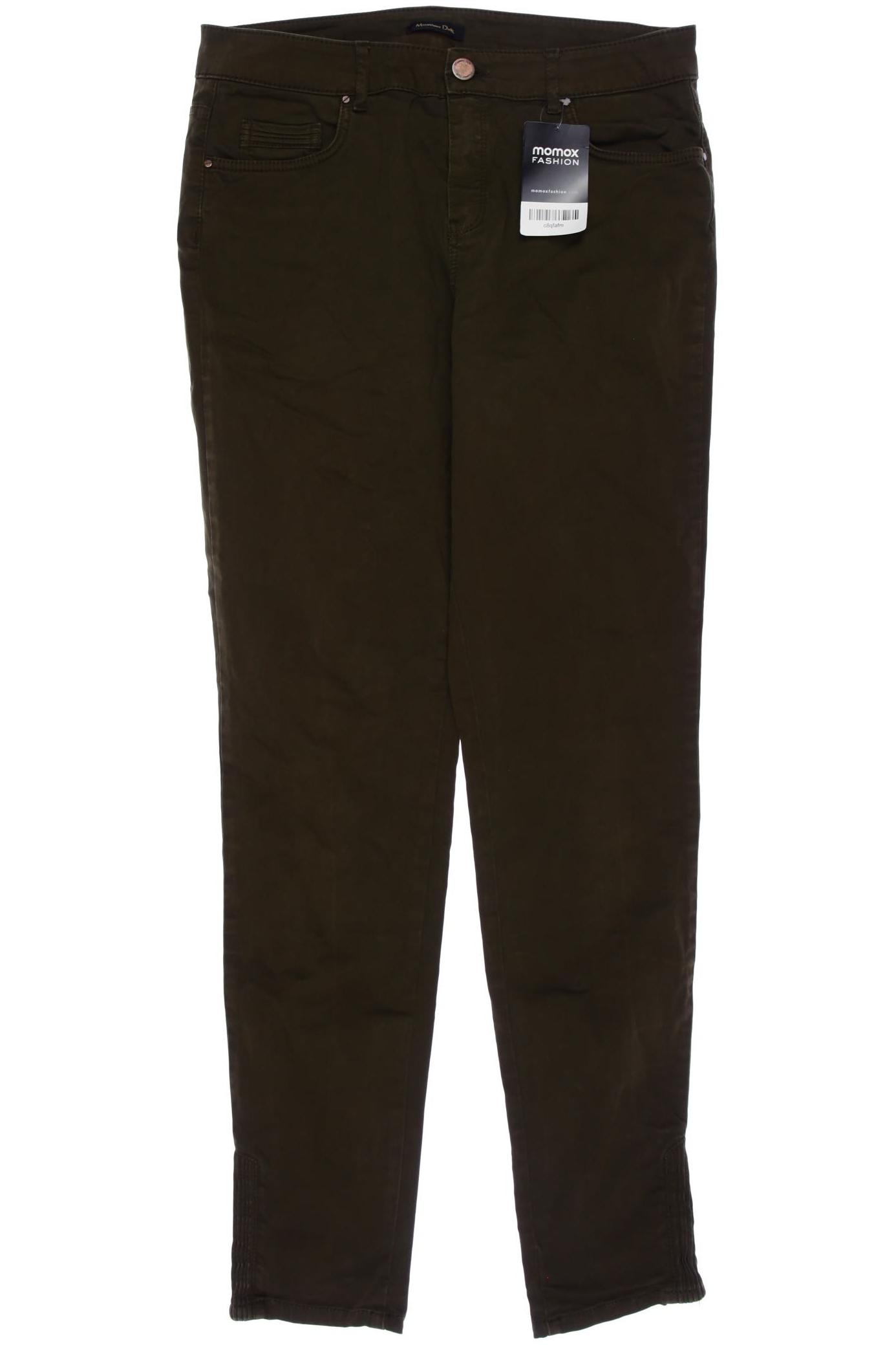 

Massimo Dutti Damen Stoffhose, grün, Gr. 40