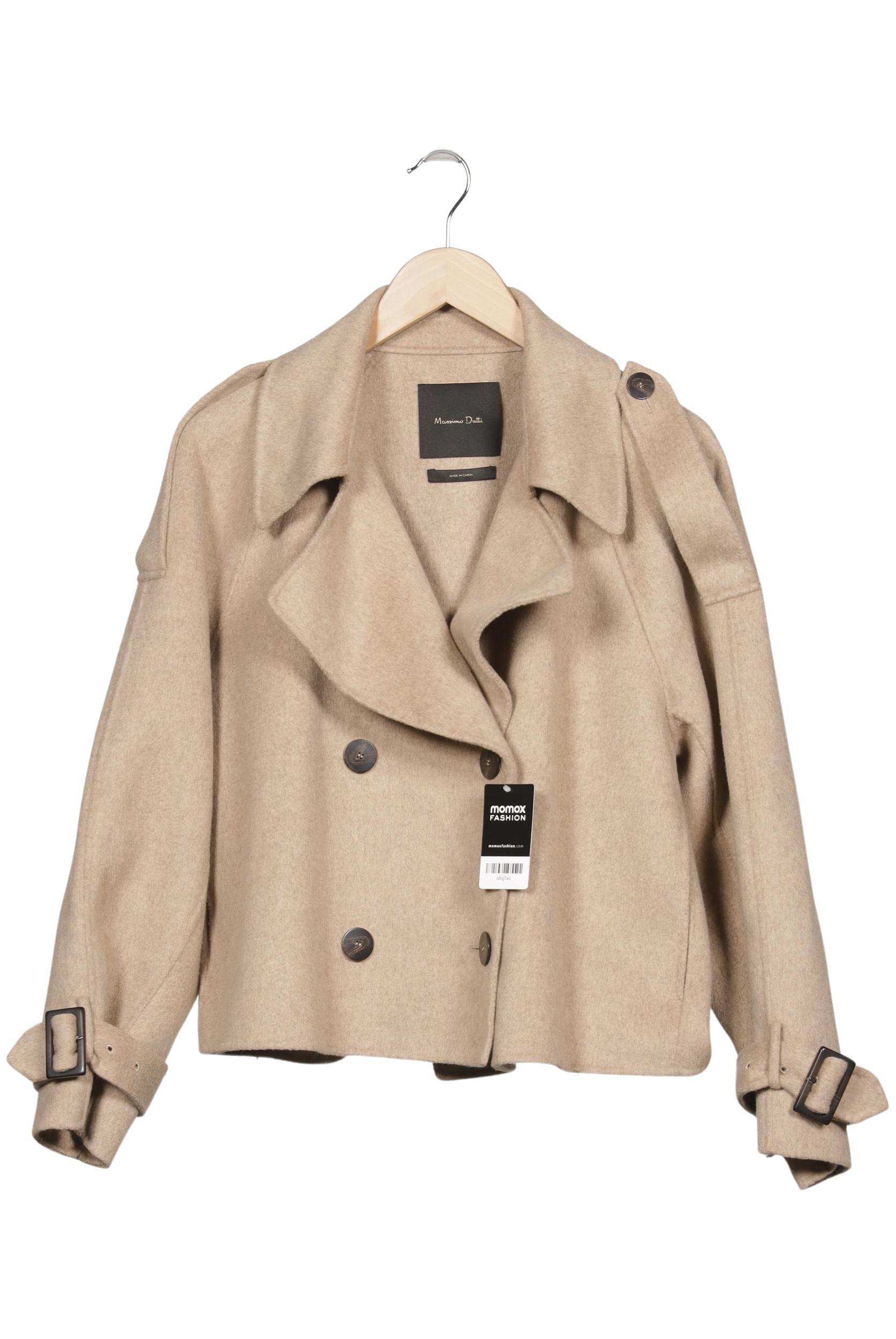 

Massimo Dutti Damen Jacke, beige, Gr. 42
