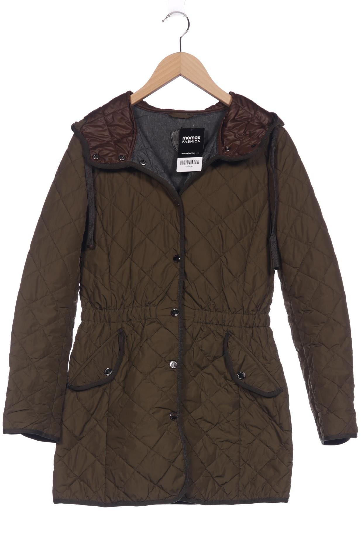 

Massimo Dutti Damen Mantel, grün, Gr. 34