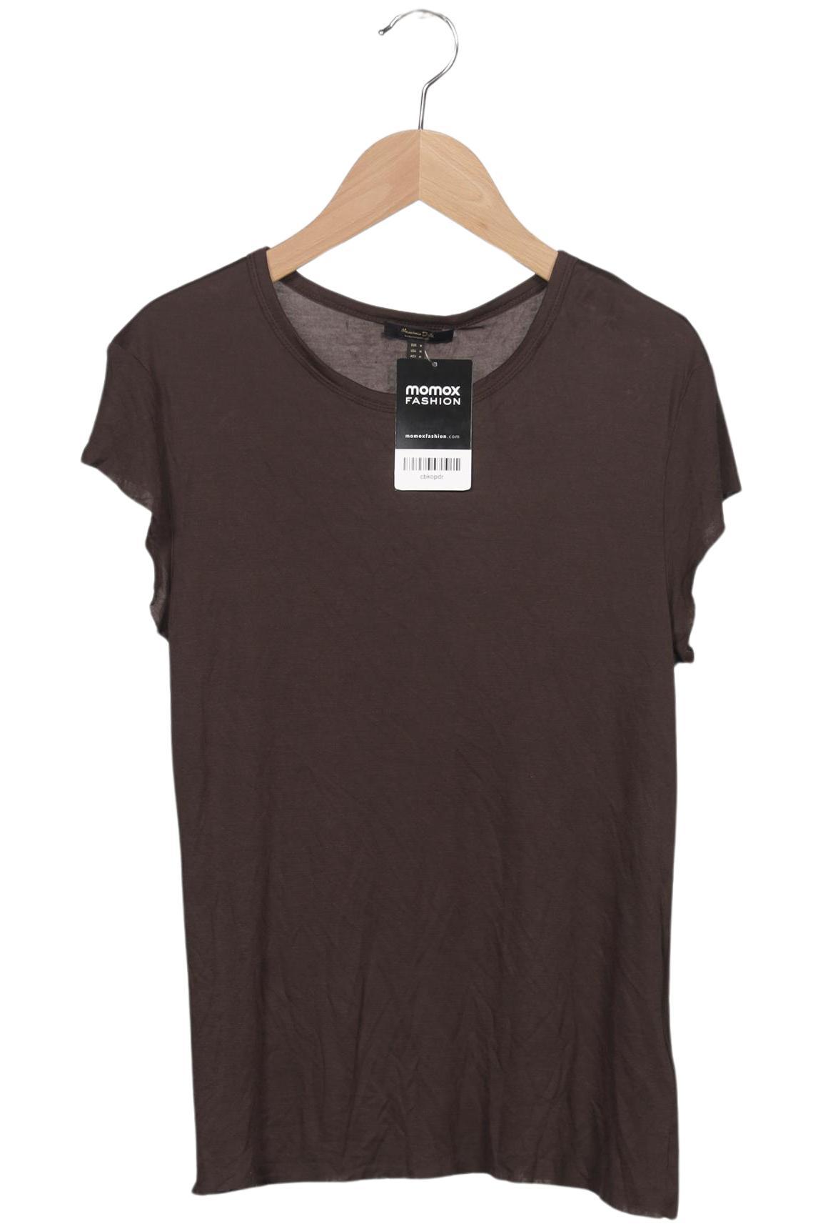 

Massimo Dutti Damen T-Shirt, braun, Gr. 38