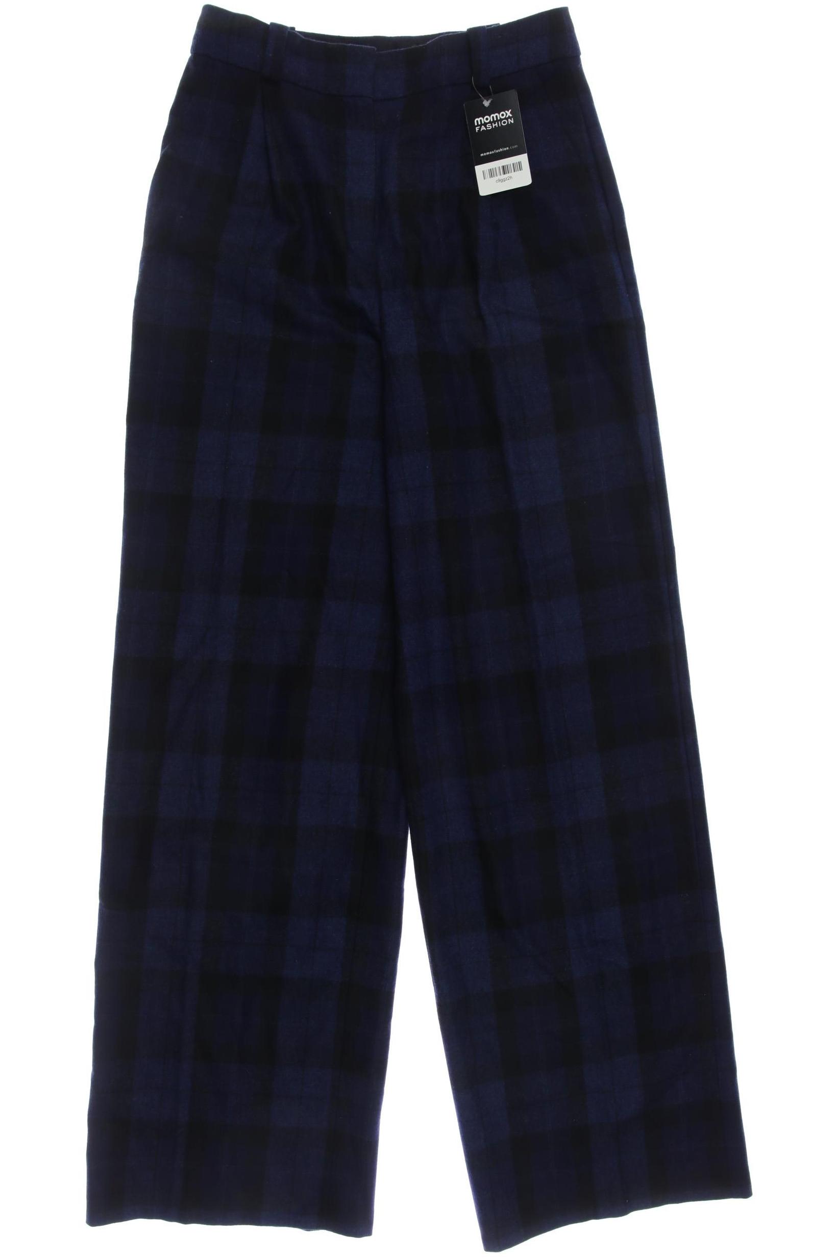 

Massimo Dutti Damen Stoffhose, marineblau, Gr. 38