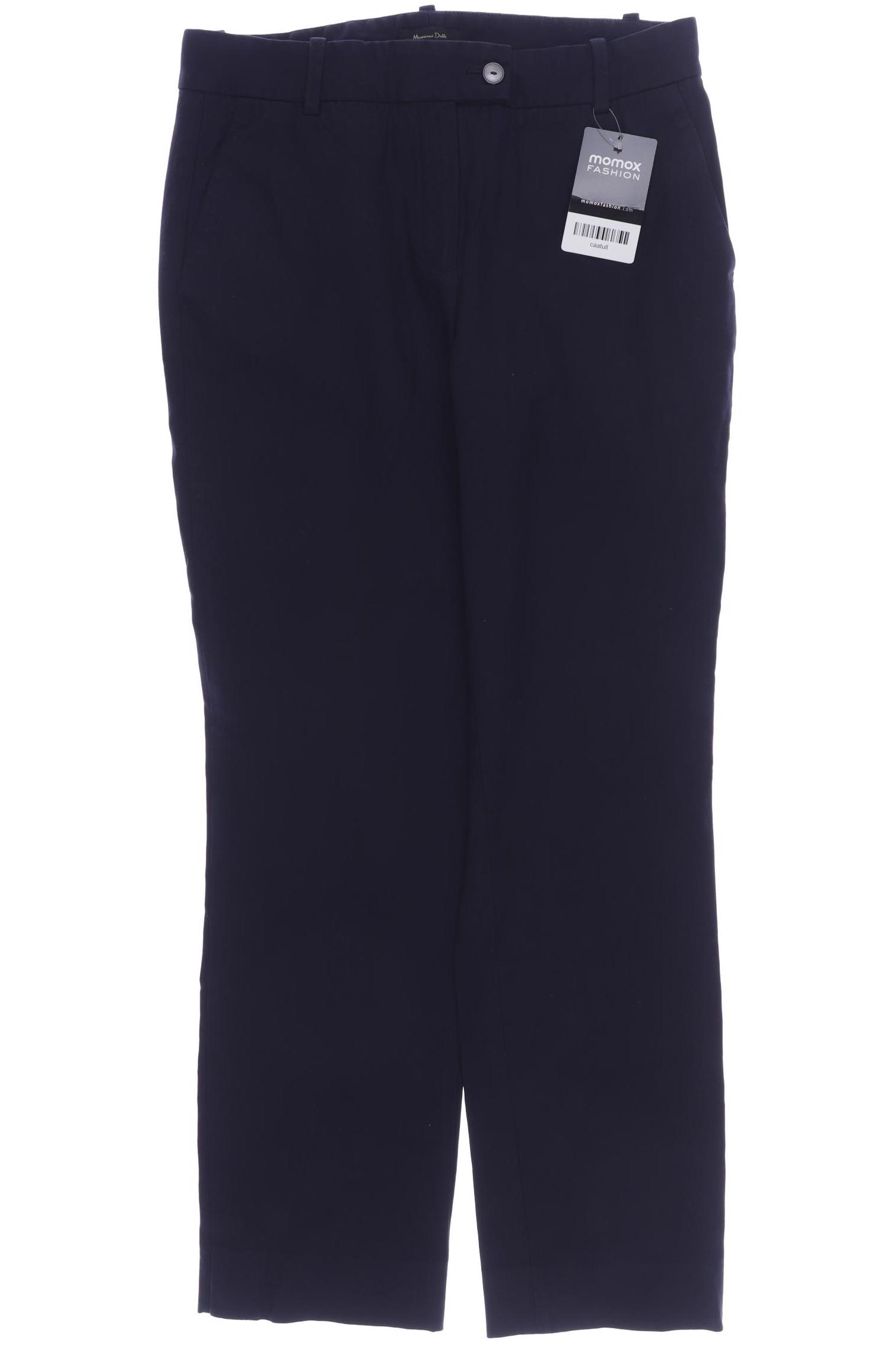 

Massimo Dutti Damen Stoffhose, marineblau