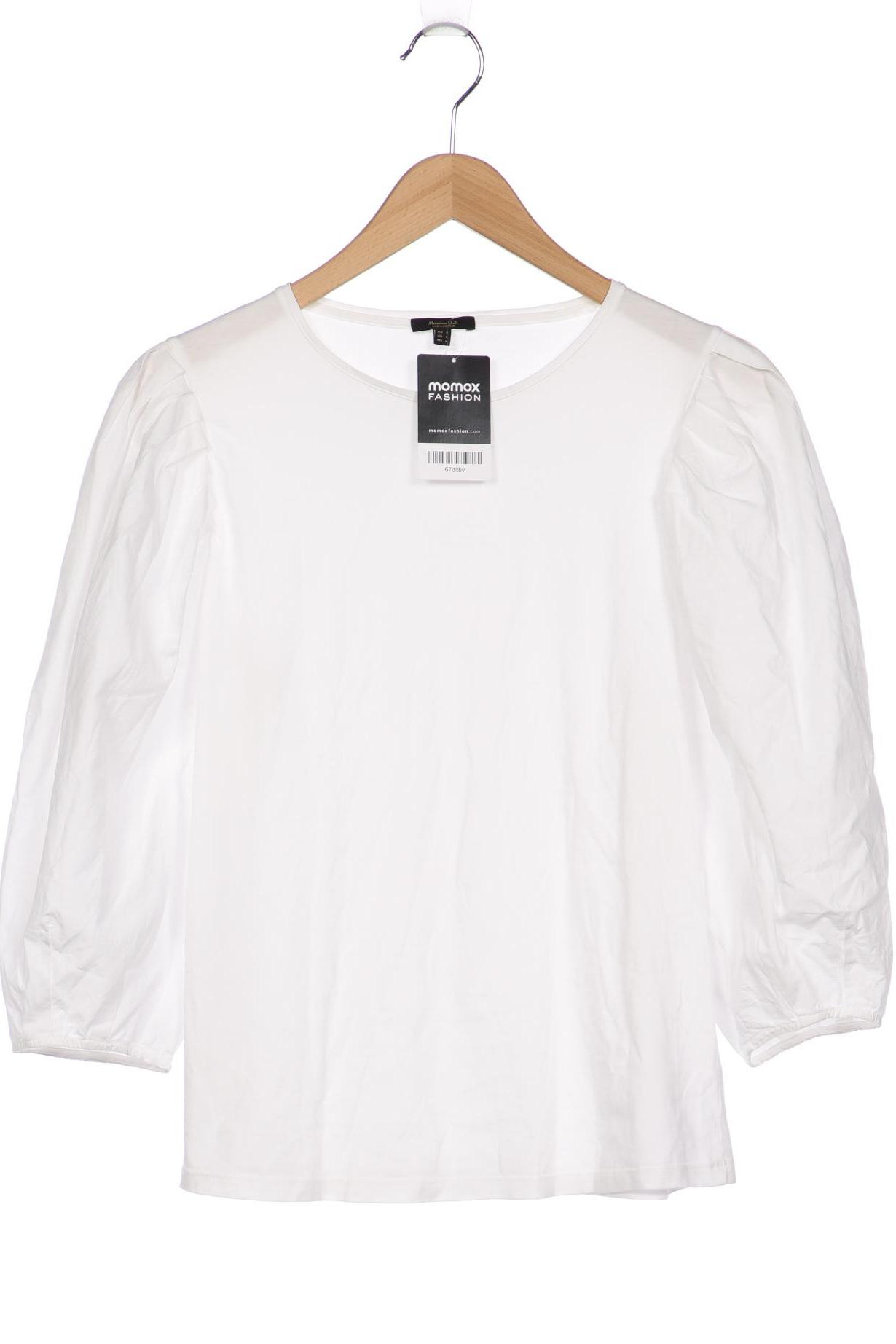 

Massimo Dutti Damen Bluse, weiß