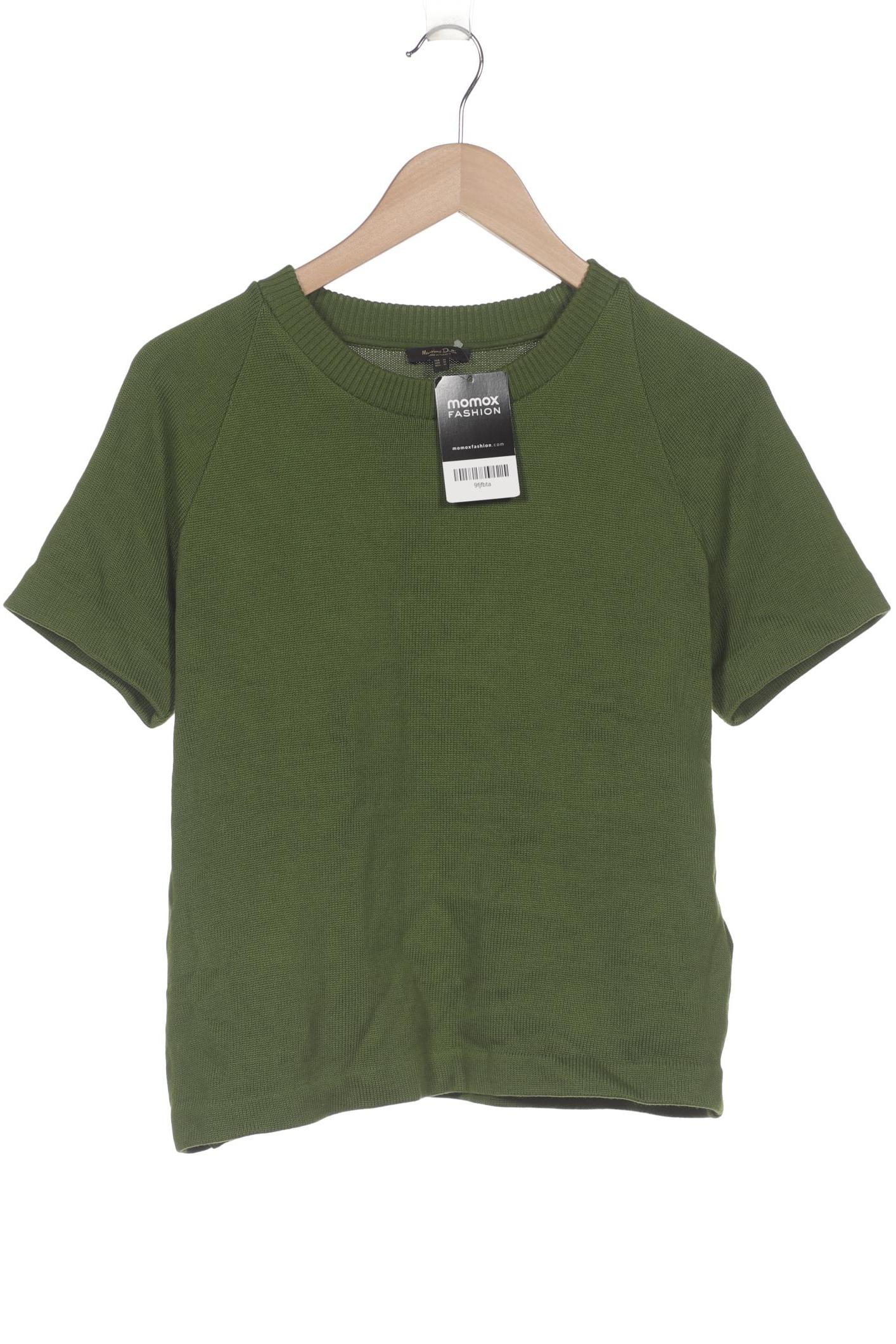 

Massimo Dutti Damen Pullover, grün, Gr. 38