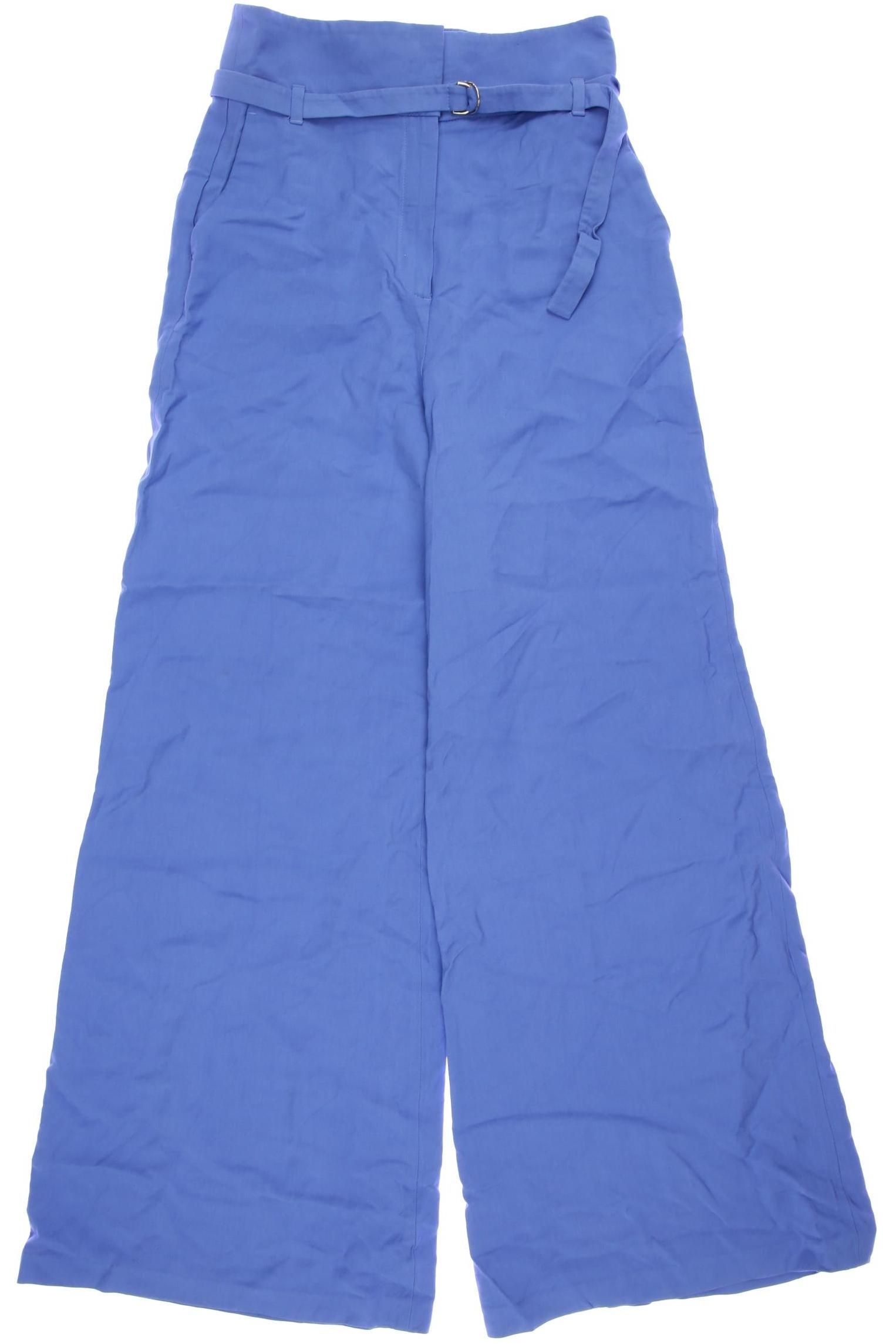 

Massimo Dutti Damen Stoffhose, blau, Gr. 36