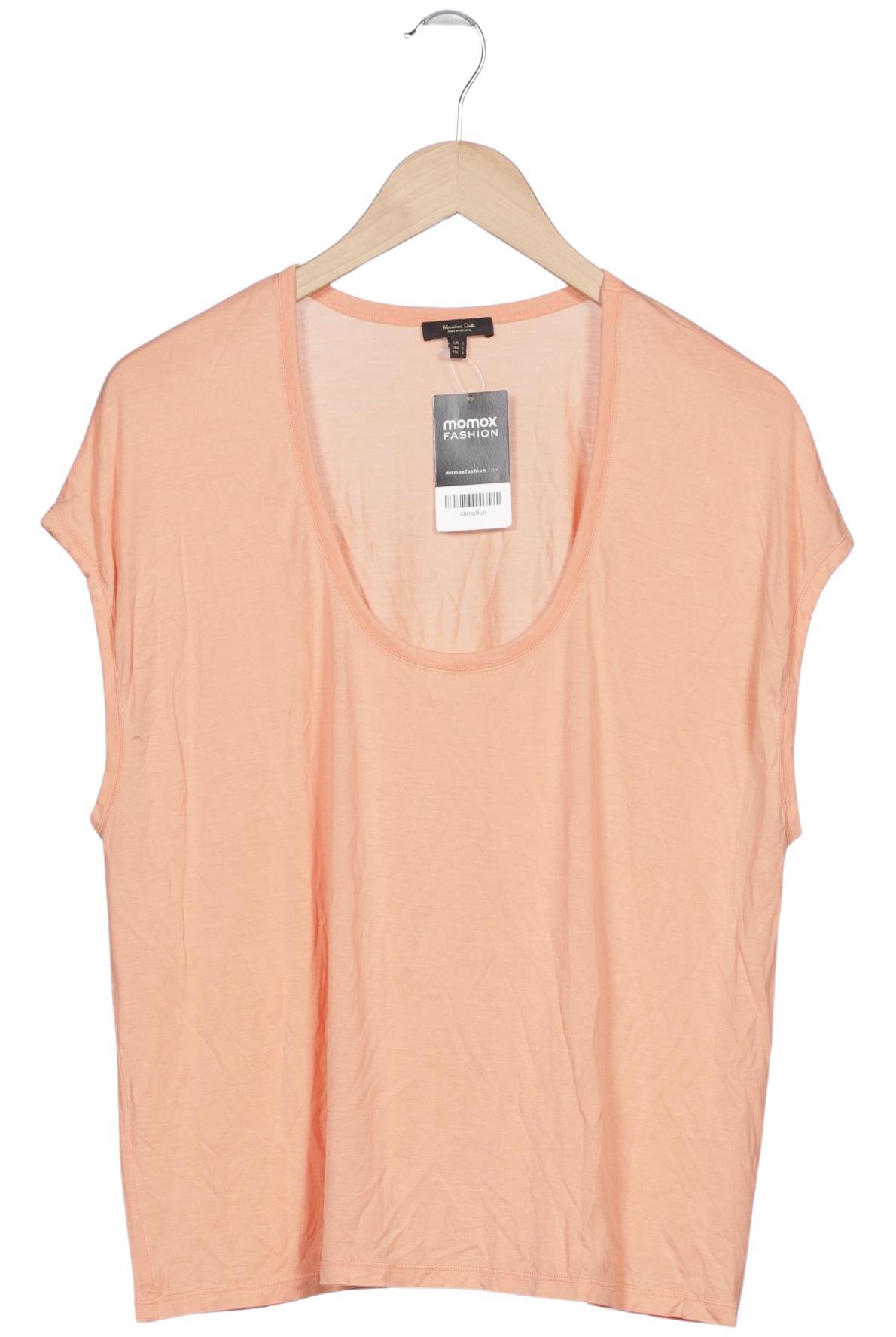 

Massimo Dutti Damen T-Shirt, orange, Gr. 42