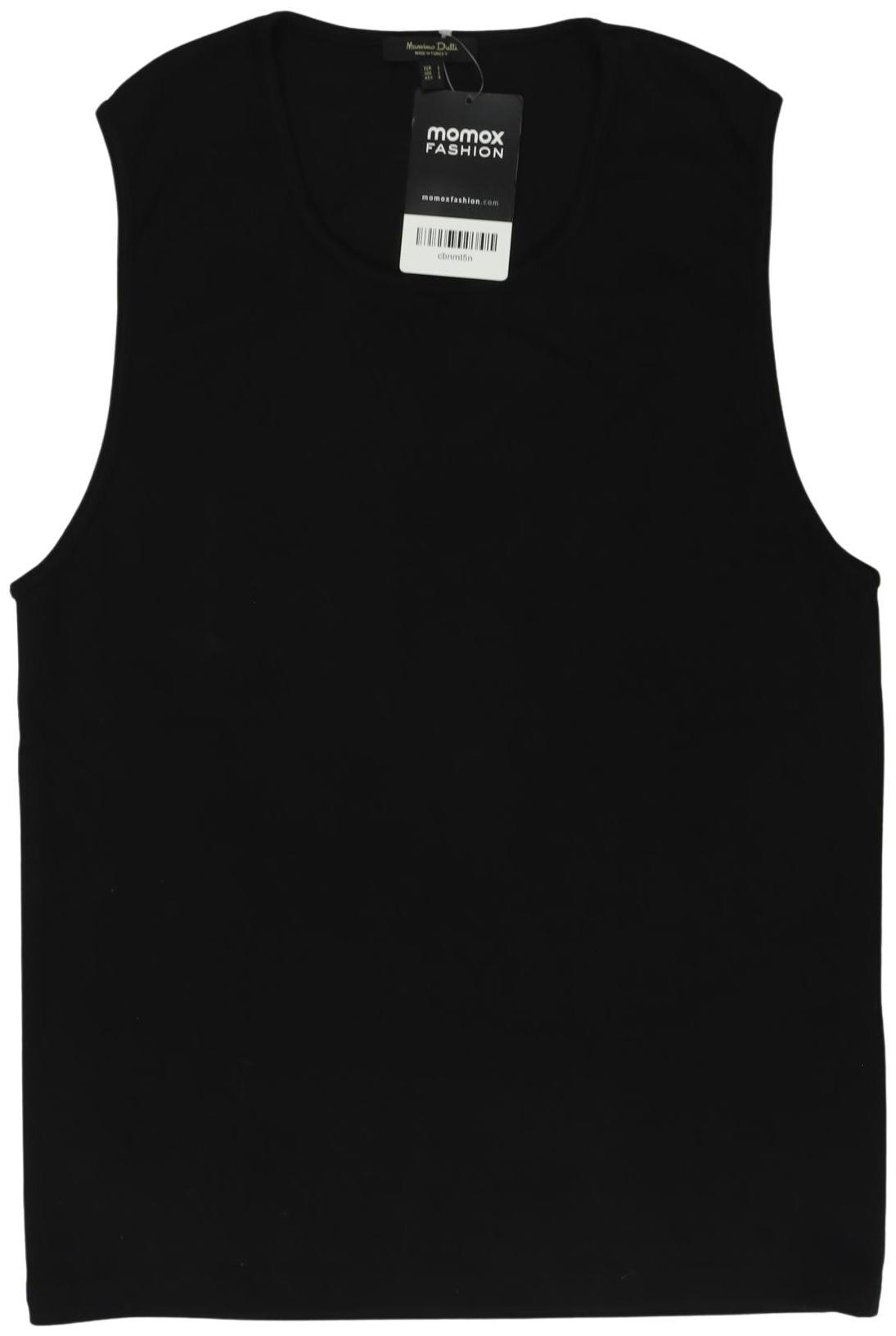 

Massimo Dutti Damen Top, schwarz, Gr. 42