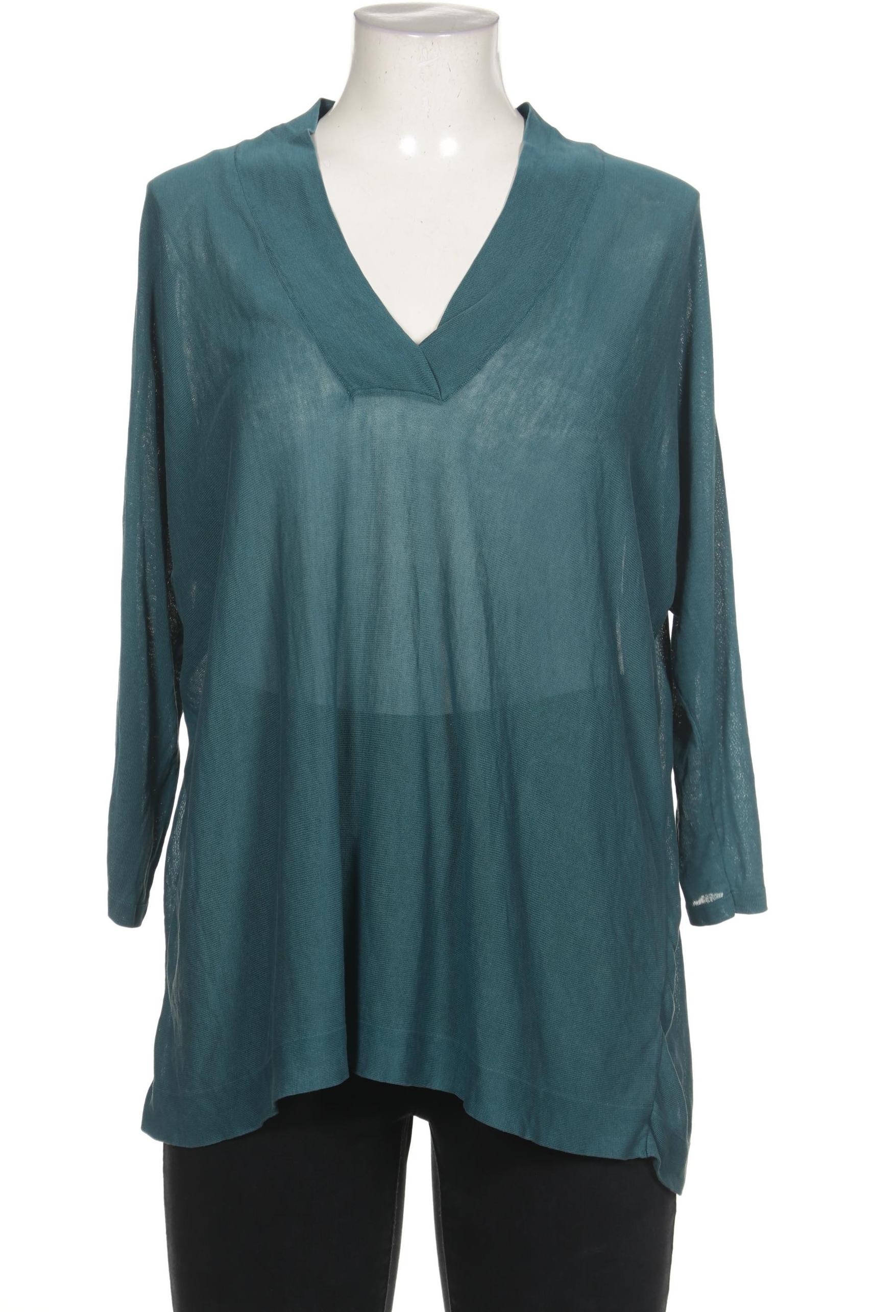 

Massimo Dutti Damen Langarmshirt, blau, Gr. 38