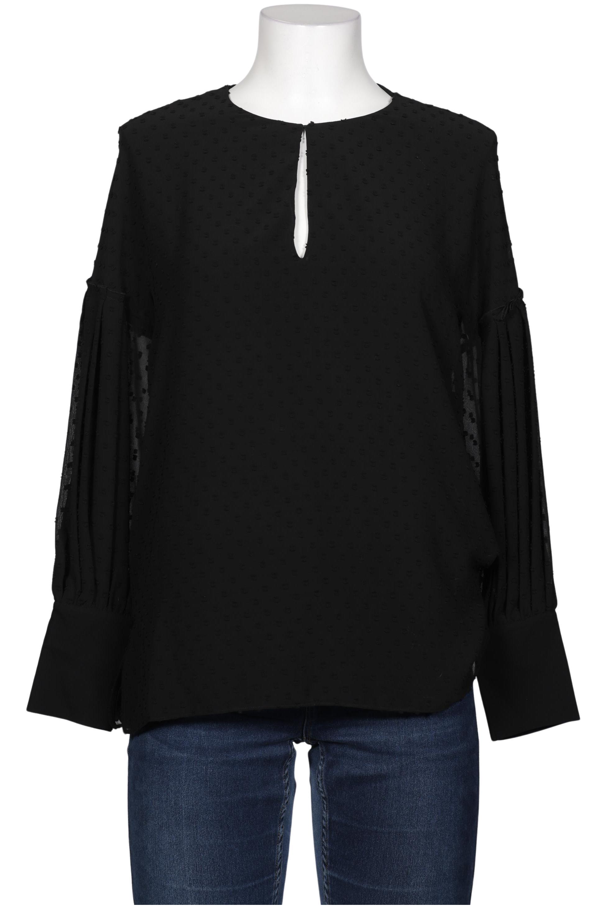 

Massimo Dutti Damen Bluse, schwarz, Gr. 40