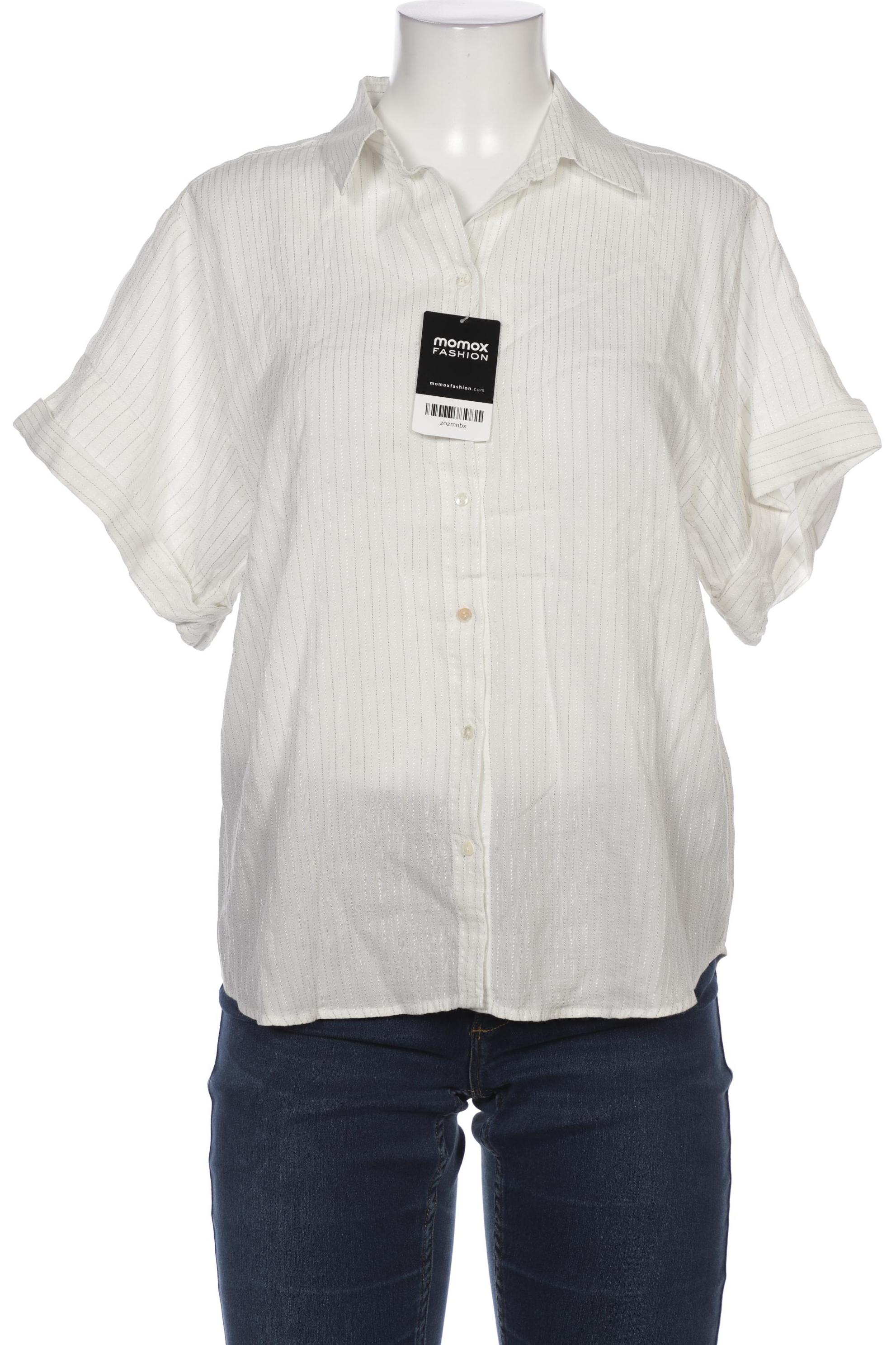 

Massimo Dutti Damen Bluse, weiß, Gr. 38