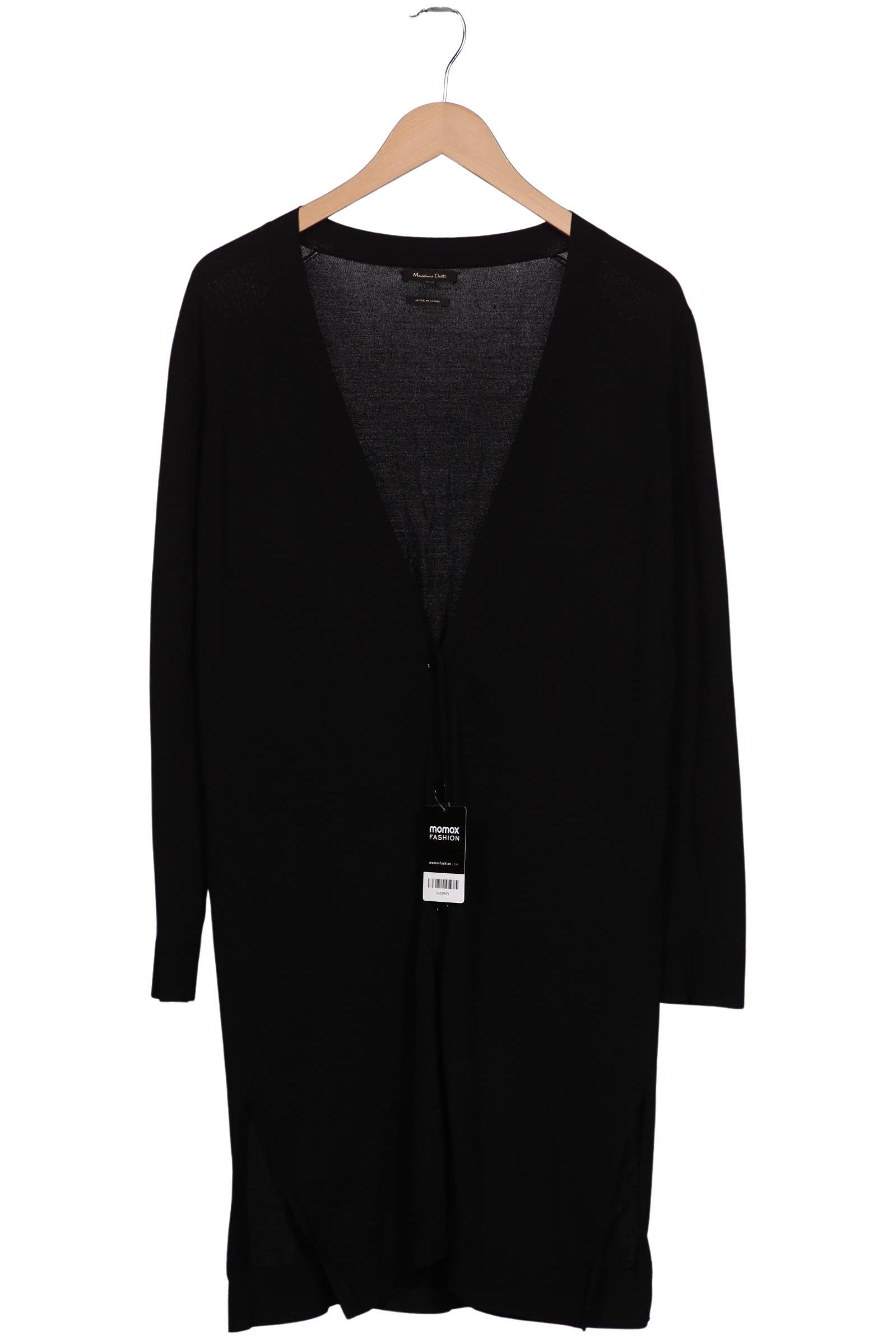 

Massimo Dutti Damen Strickjacke, schwarz, Gr. 34