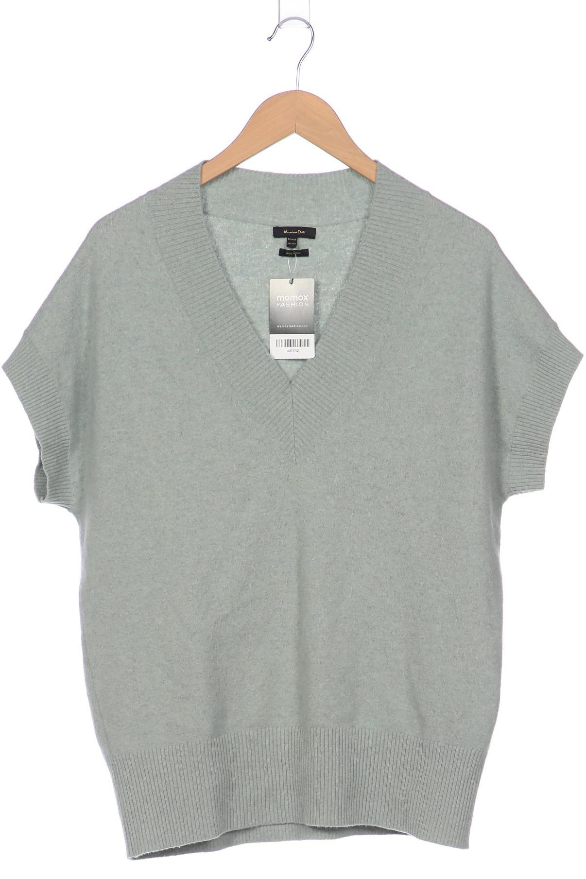 

Massimo Dutti Damen Pullover, türkis, Gr. 34