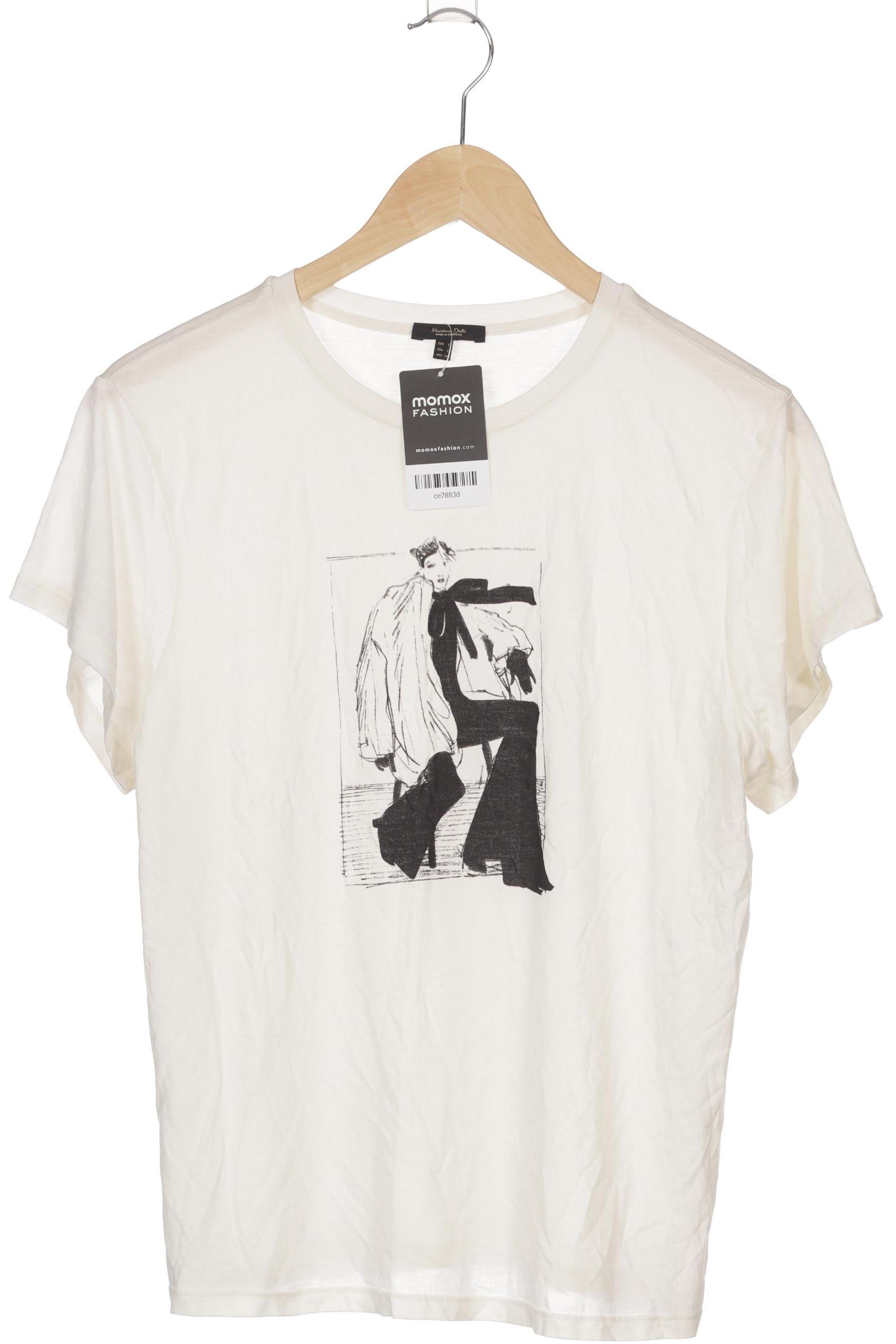 

Massimo Dutti Damen T-Shirt, beige, Gr. 36