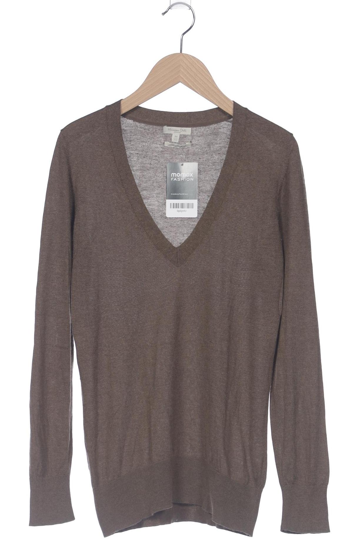 

Massimo Dutti Damen Pullover, braun, Gr. 32
