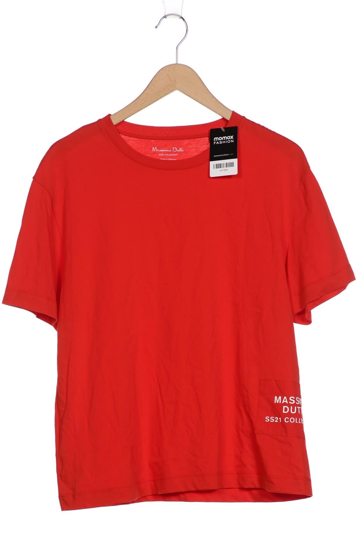 

Massimo Dutti Damen T-Shirt, rot, Gr. 36