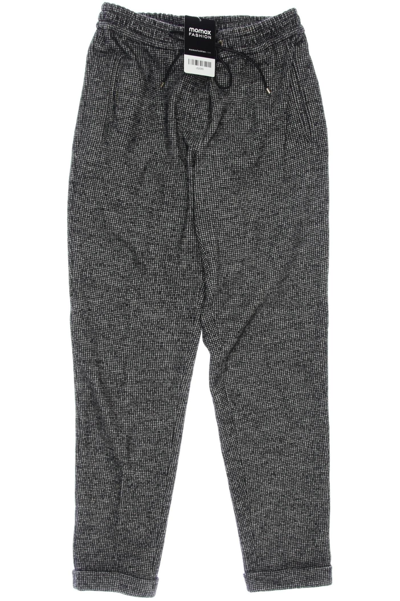 

Massimo Dutti Damen Stoffhose, schwarz, Gr. 38