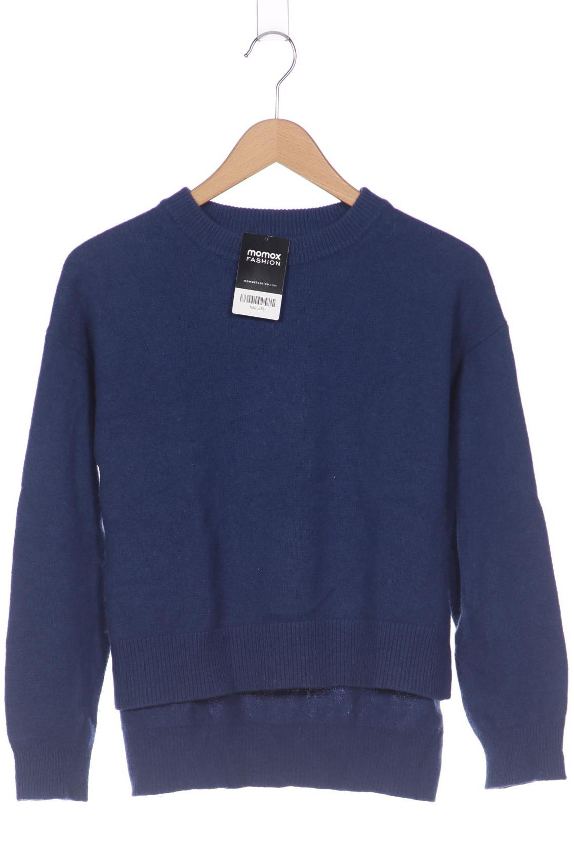 

Massimo Dutti Damen Pullover, marineblau, Gr. 36