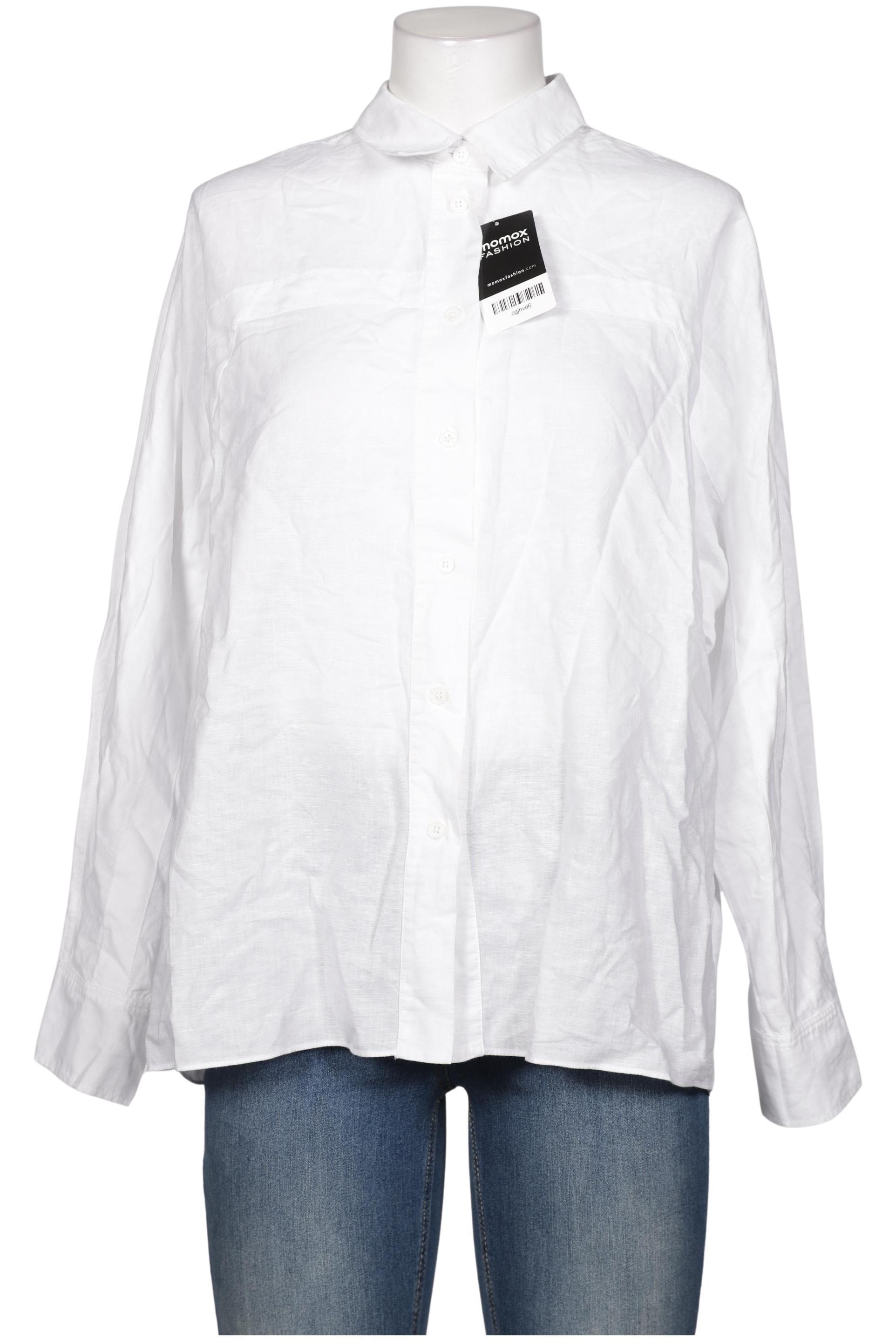 

Massimo Dutti Damen Bluse, weiß, Gr. 36