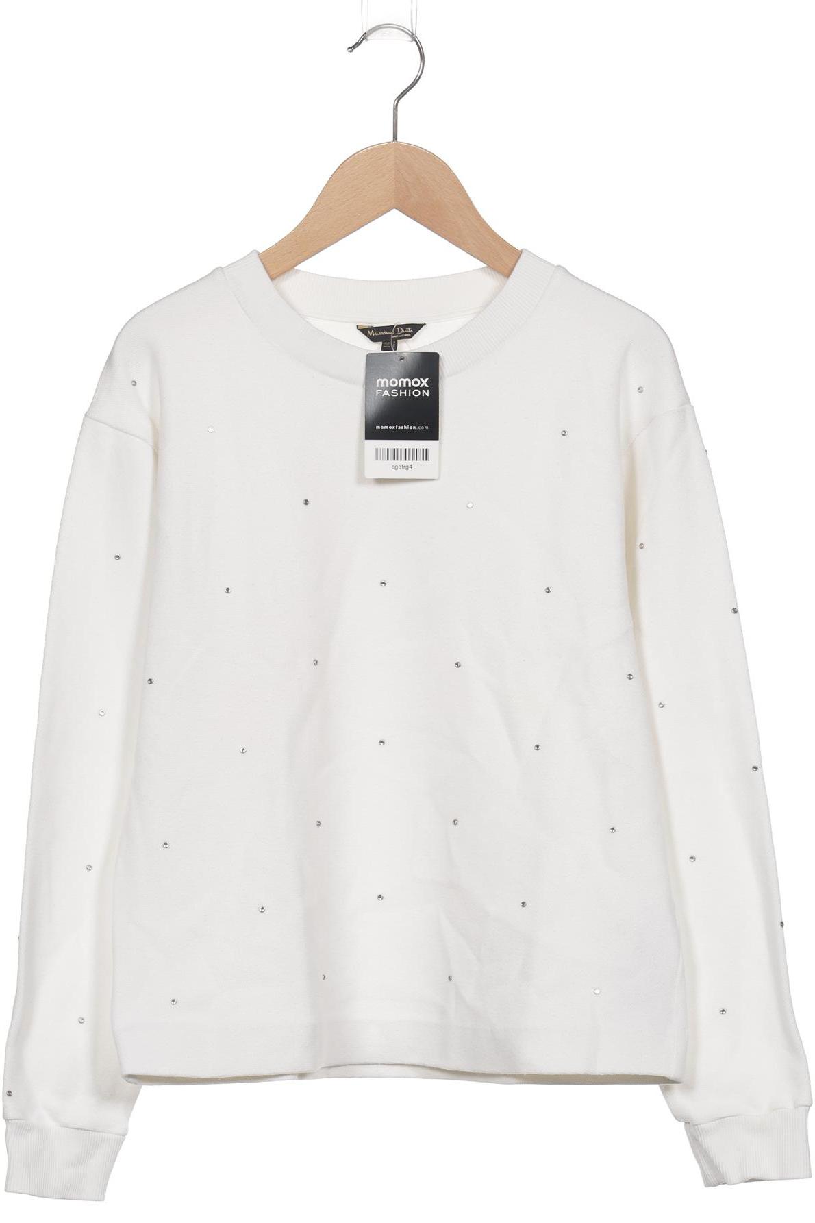 

Massimo Dutti Damen Sweatshirt, weiß, Gr. 36