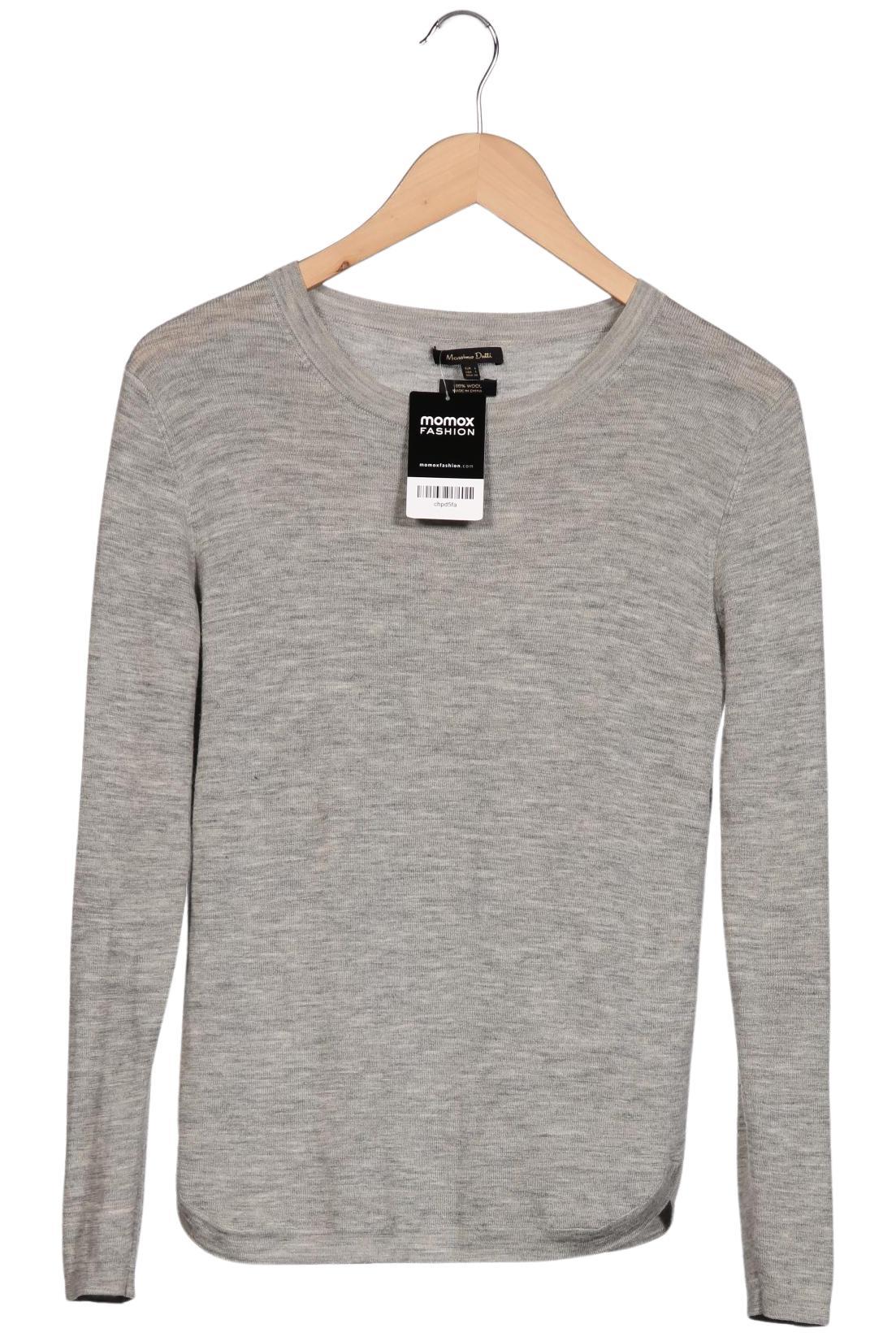 

Massimo Dutti Damen Langarmshirt, grau, Gr. 42