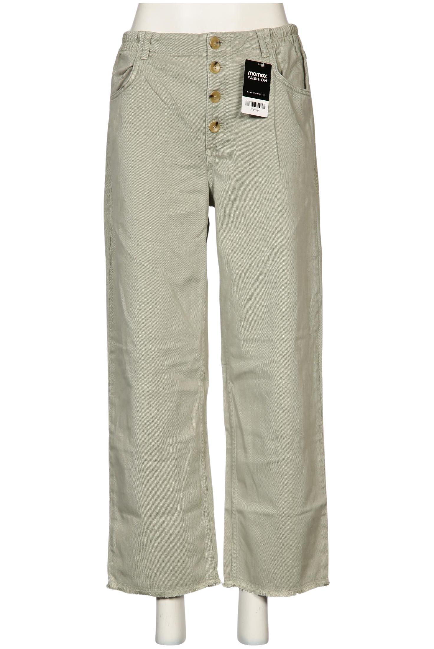 

Massimo Dutti Damen Jeans, hellgrün, Gr. 40