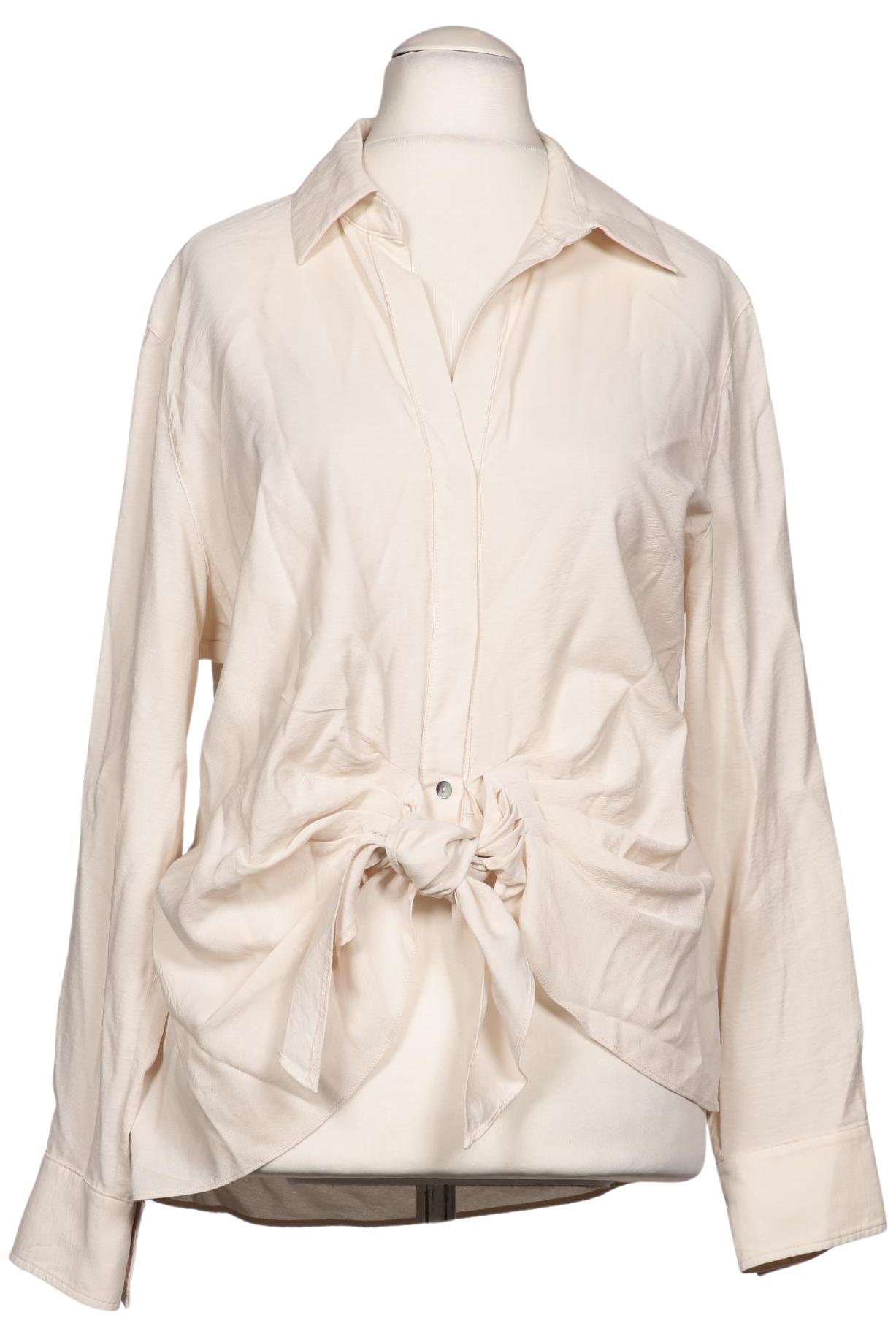 

Massimo Dutti Damen Bluse, cremeweiß, Gr. 38