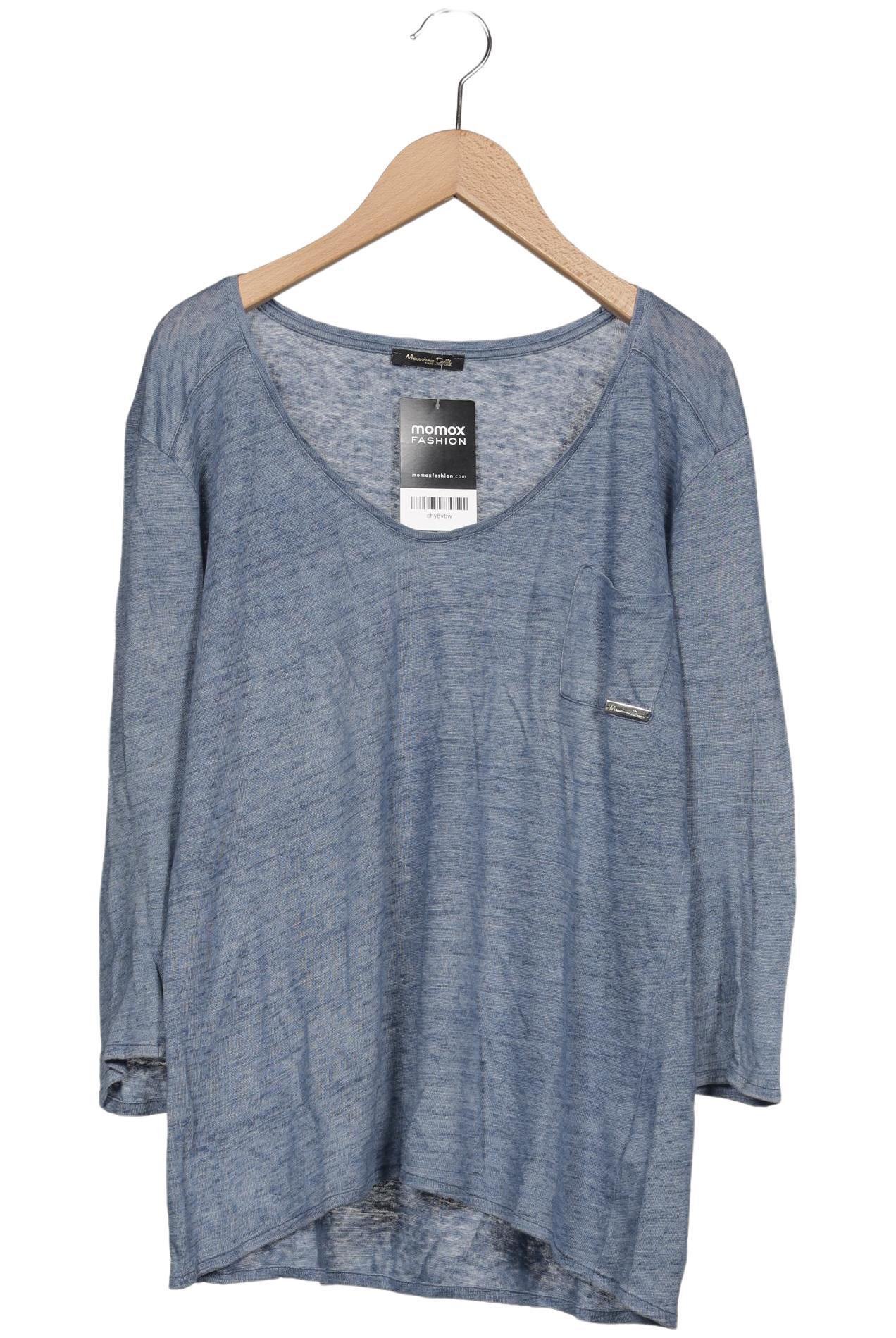 

Massimo Dutti Damen Pullover, blau, Gr. 38