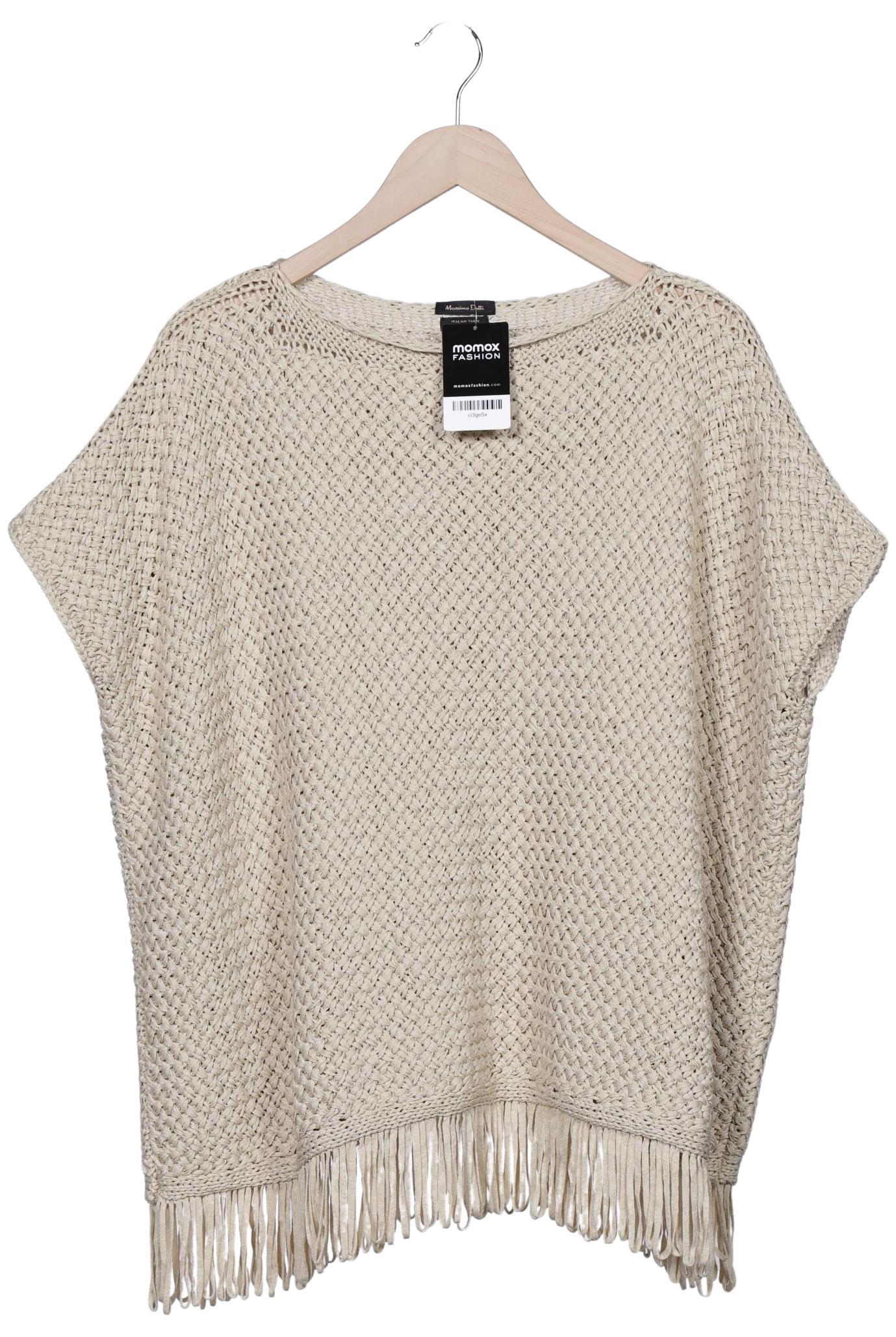 

Massimo Dutti Damen Pullover, beige, Gr. 36