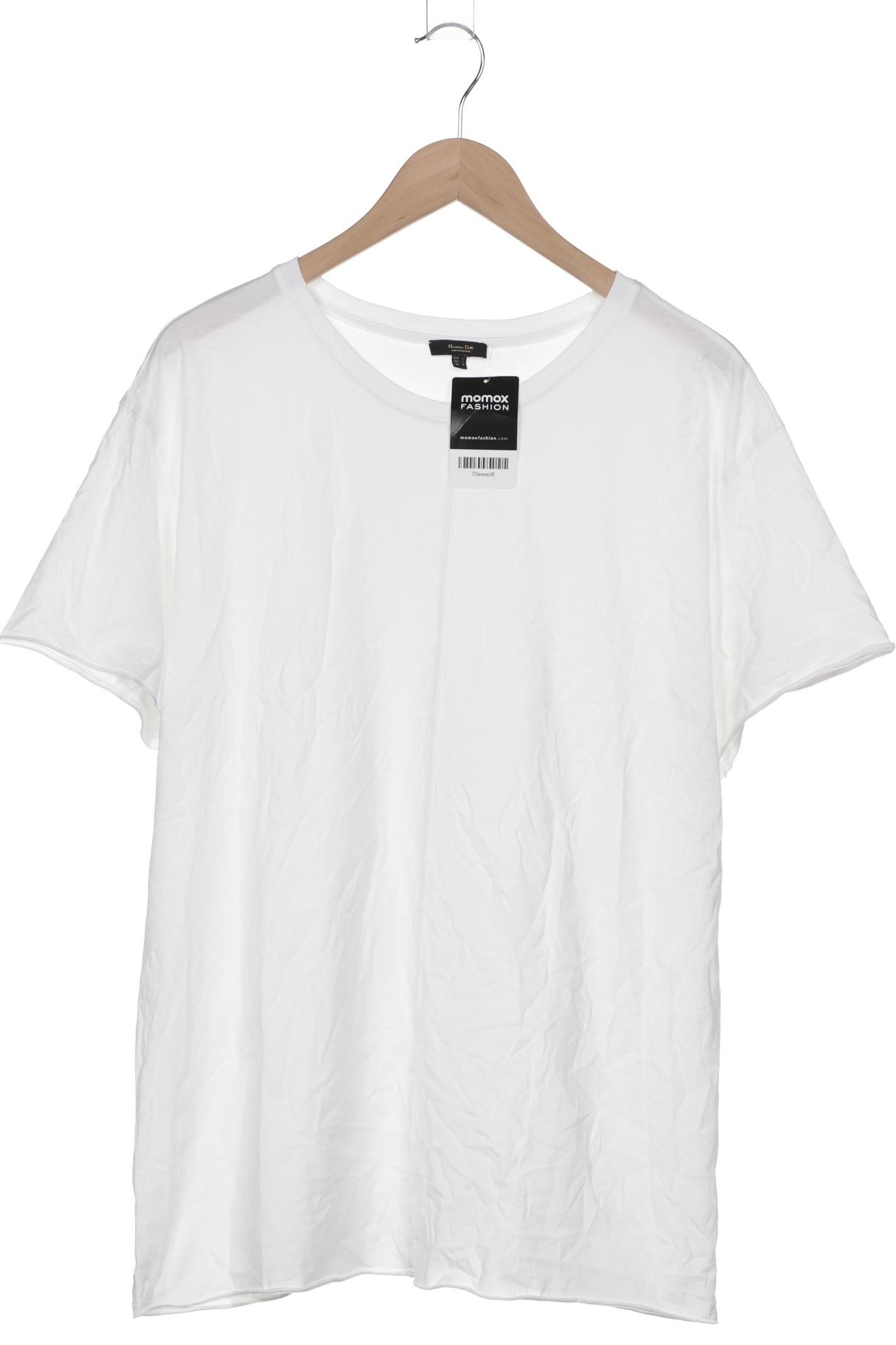 

Massimo Dutti Damen T-Shirt, weiß, Gr. 42