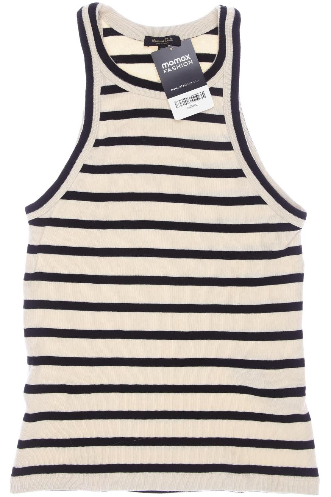 

Massimo Dutti Damen Top, beige, Gr. 34
