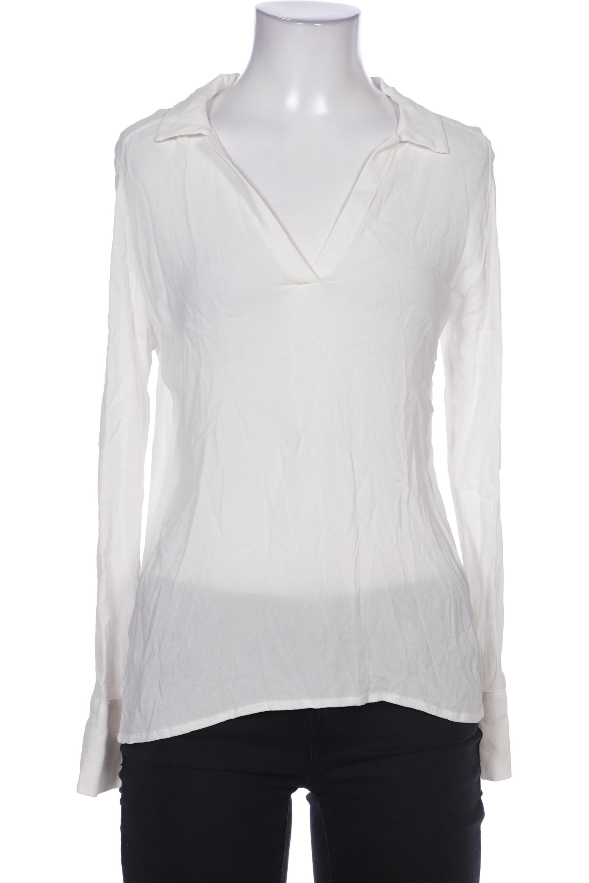 

Massimo Dutti Damen Bluse, weiß, Gr. 36