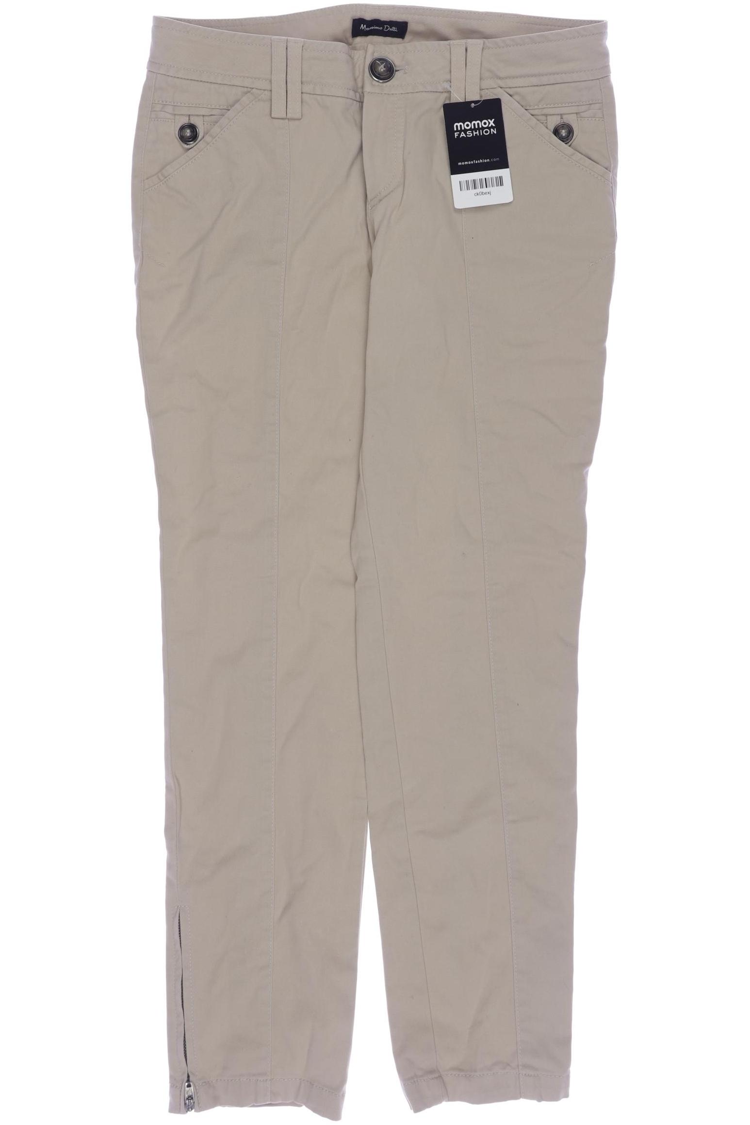 

Massimo Dutti Damen Stoffhose, beige, Gr. 38