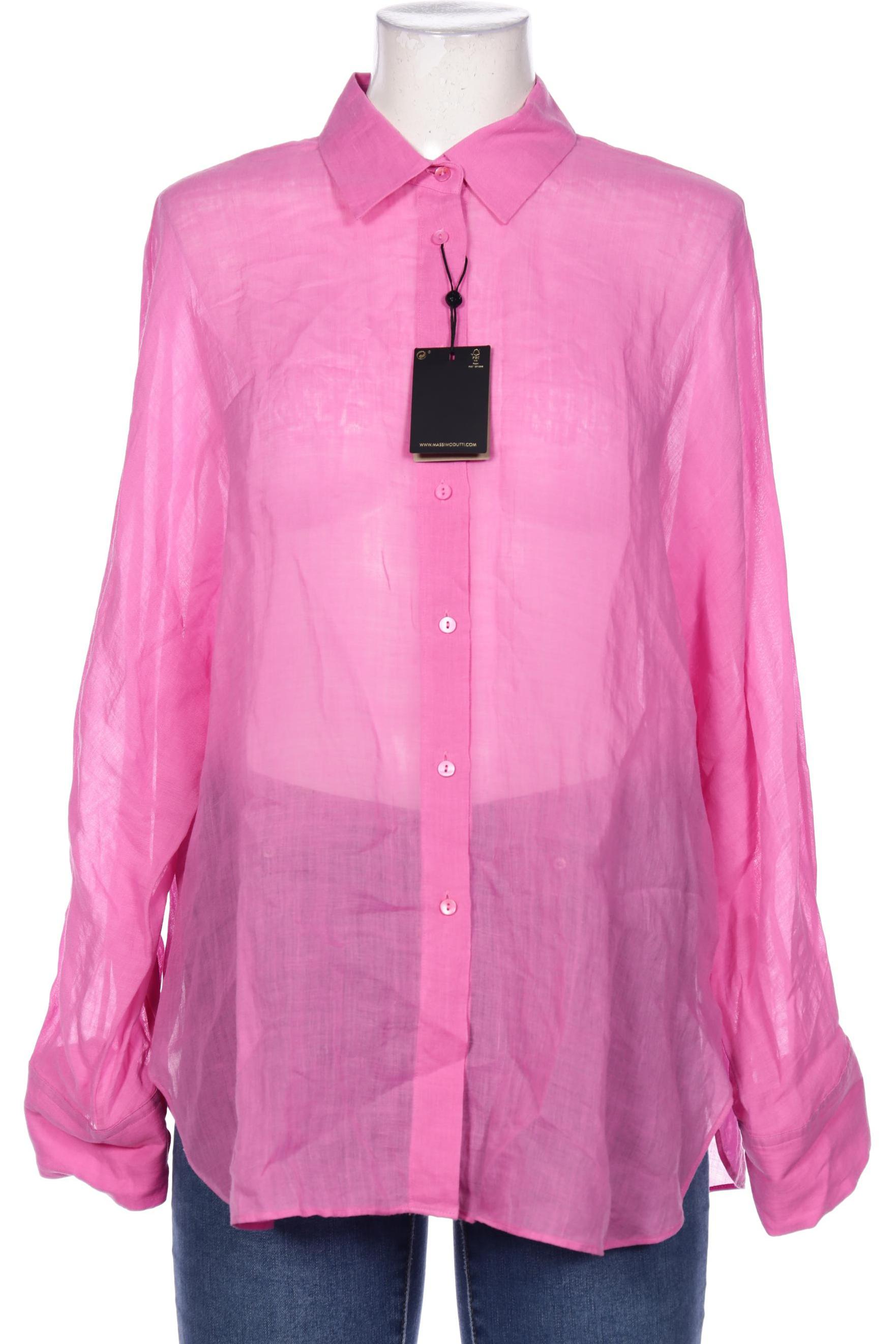 

Massimo Dutti Damen Bluse, pink, Gr. 42