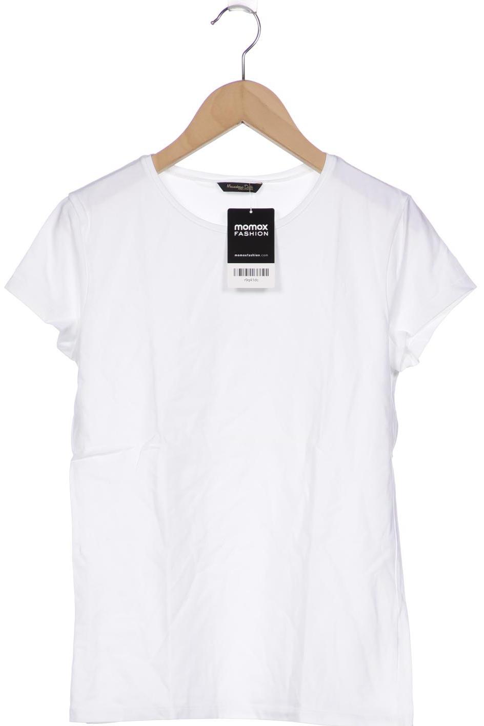 

Massimo Dutti Damen T-Shirt, weiß