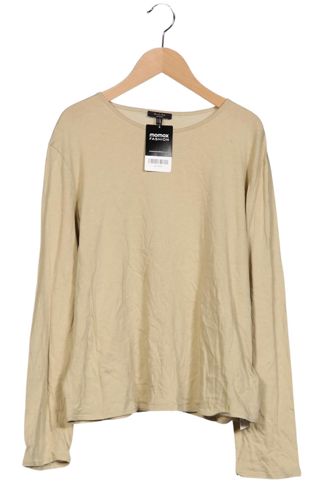 

Massimo Dutti Damen Langarmshirt, beige, Gr. 44