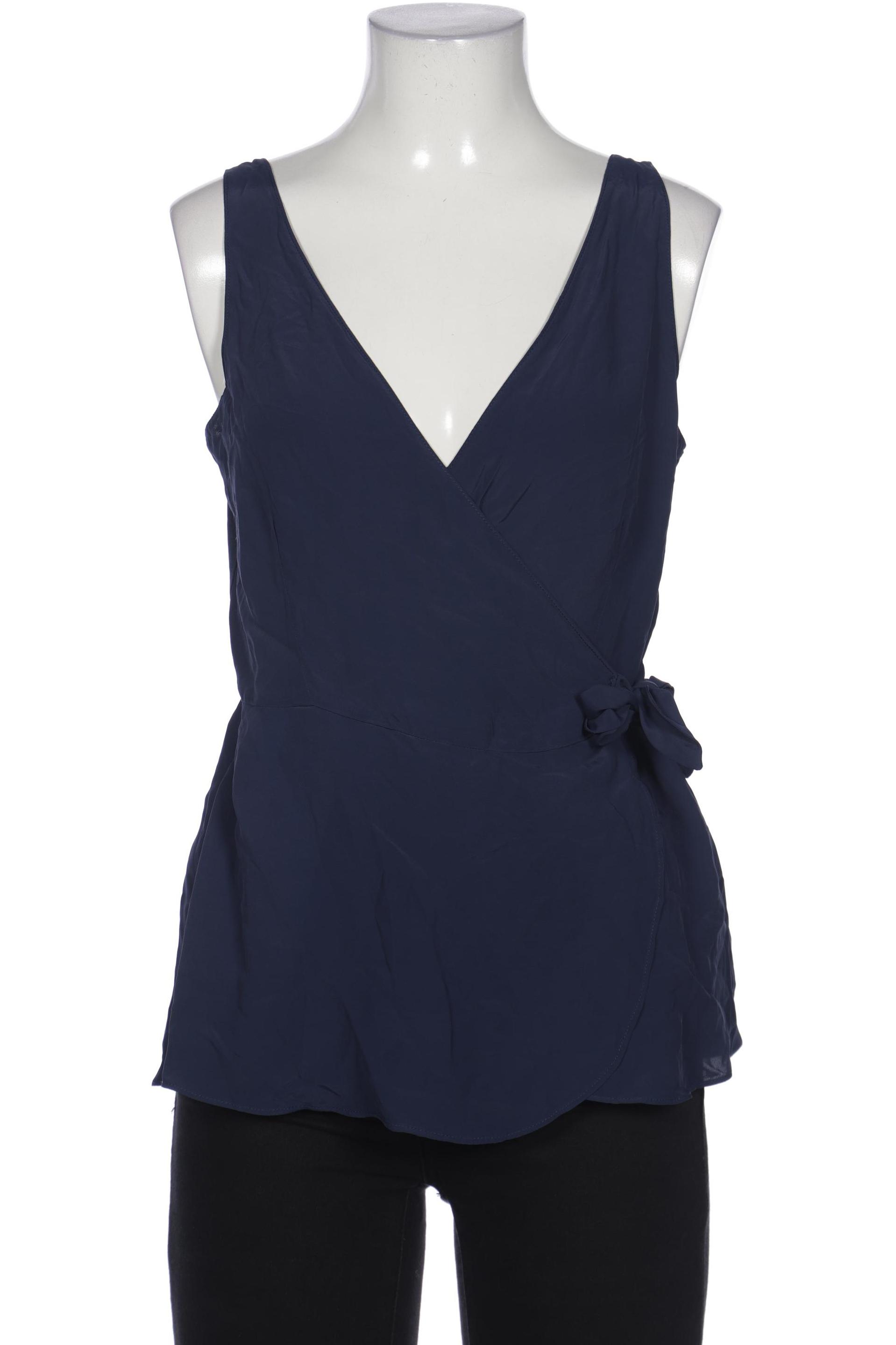

Massimo Dutti Damen Bluse, marineblau