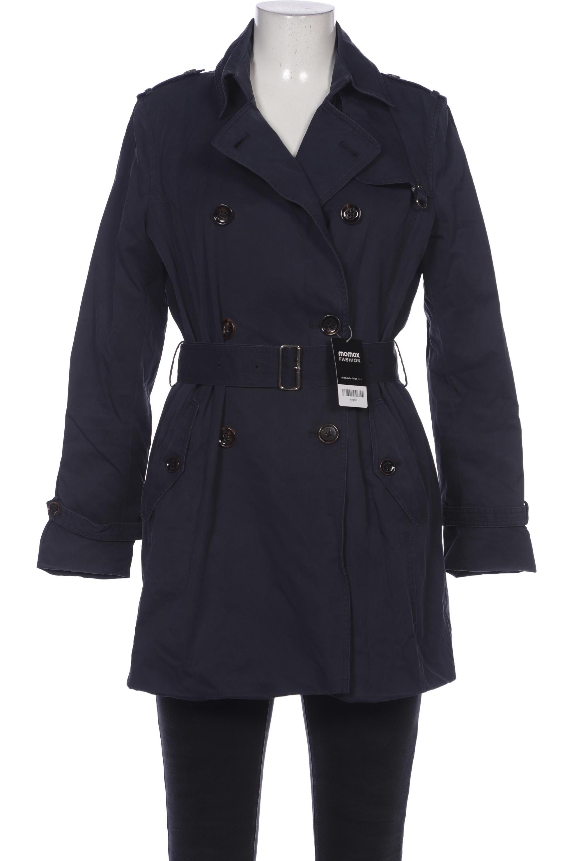 

Massimo Dutti Damen Mantel, marineblau, Gr. 44