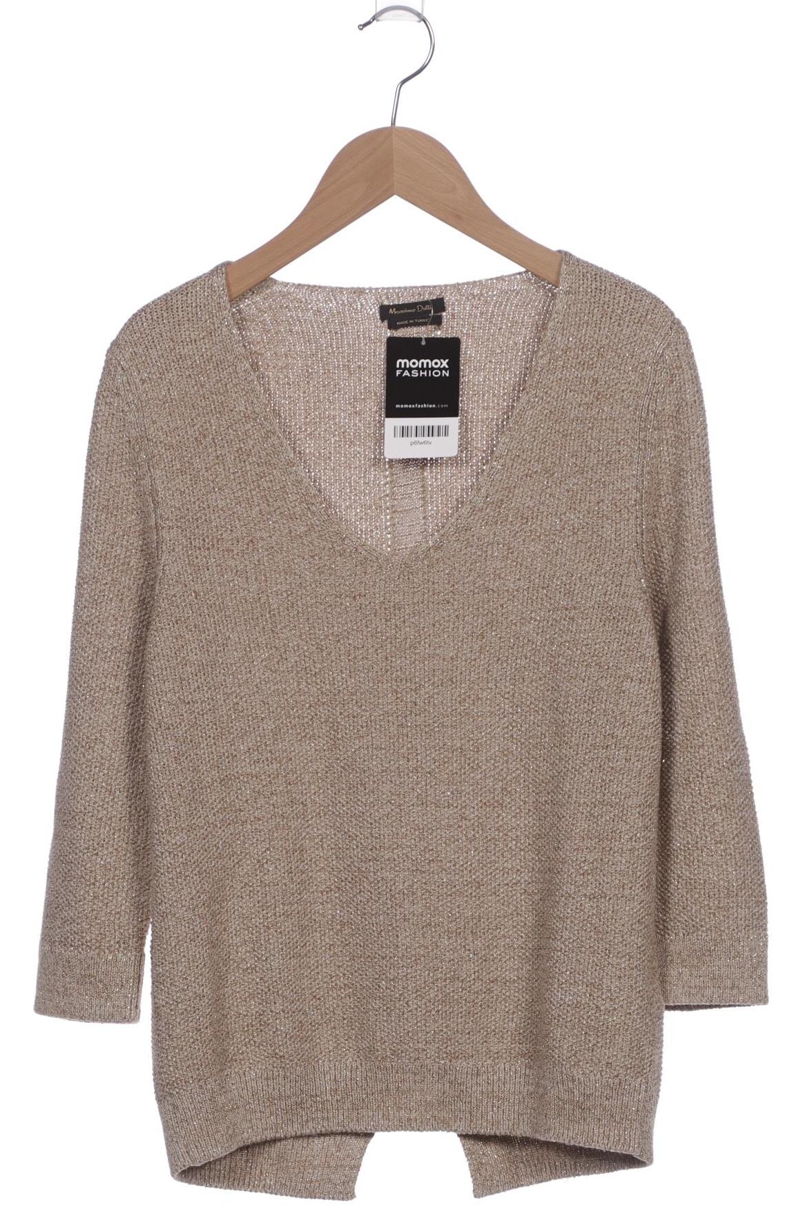 

Massimo Dutti Damen Pullover, beige, Gr. 38
