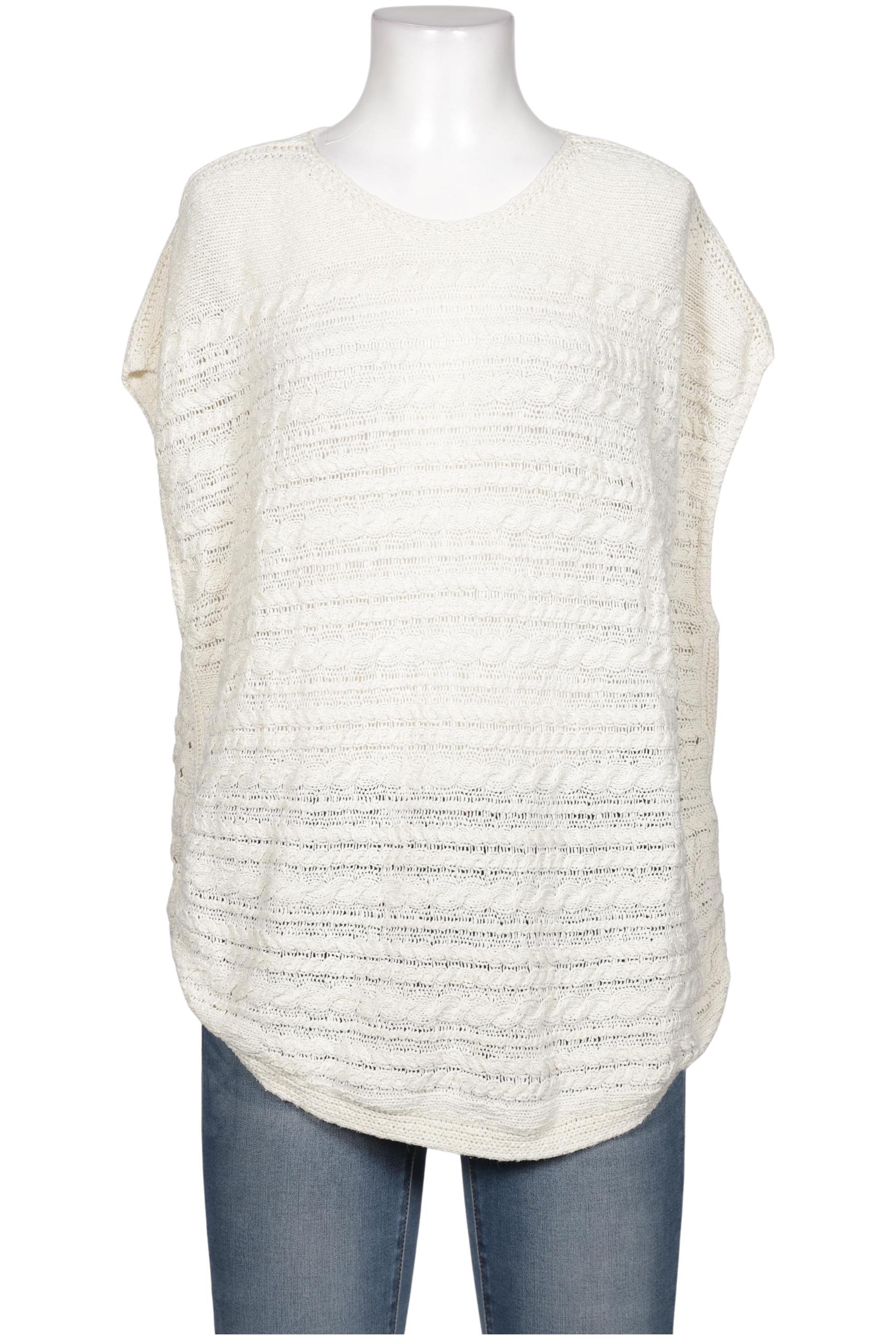 

Massimo Dutti Damen Pullover, cremeweiß, Gr. 42