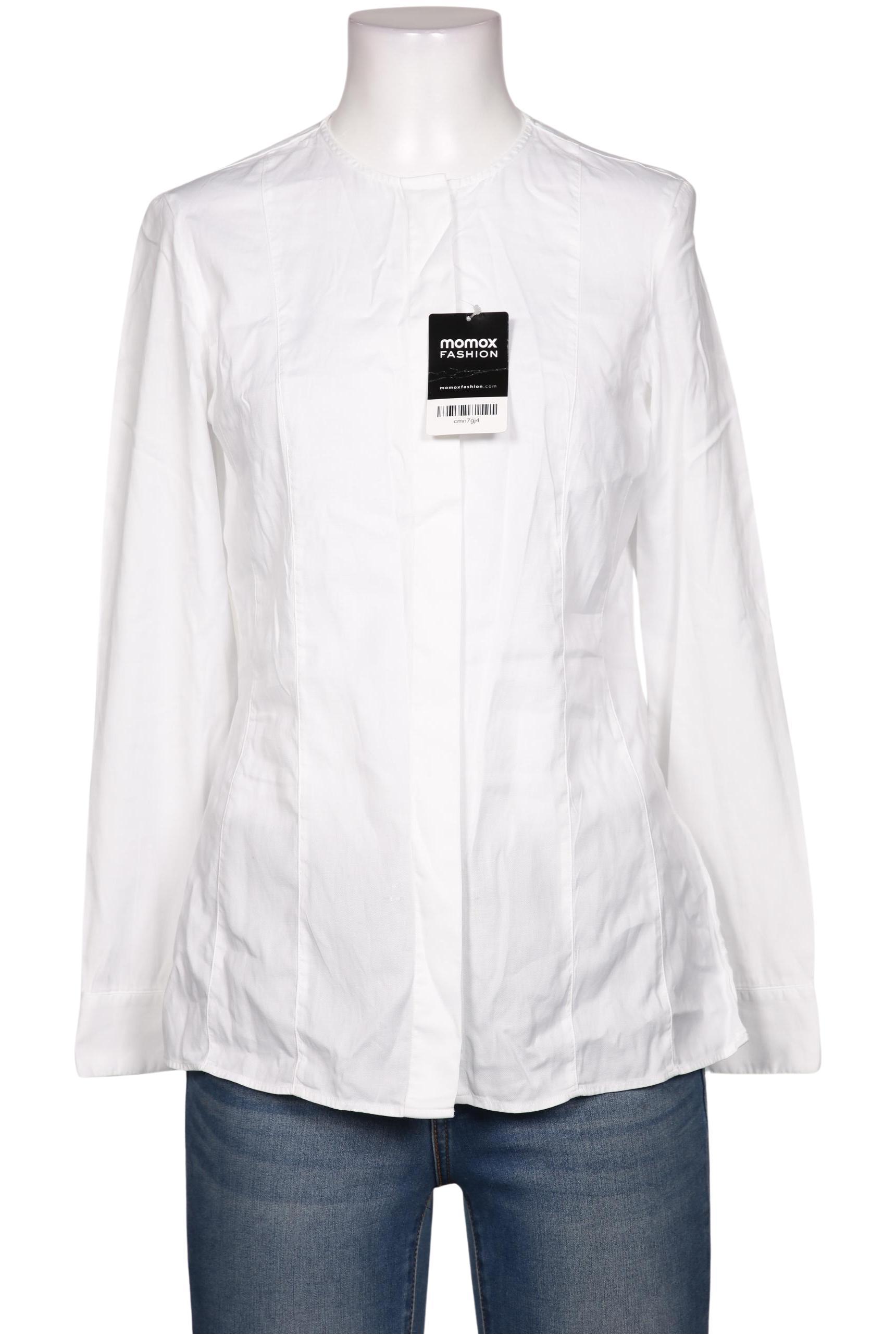 

Massimo Dutti Damen Bluse, weiß, Gr. 38