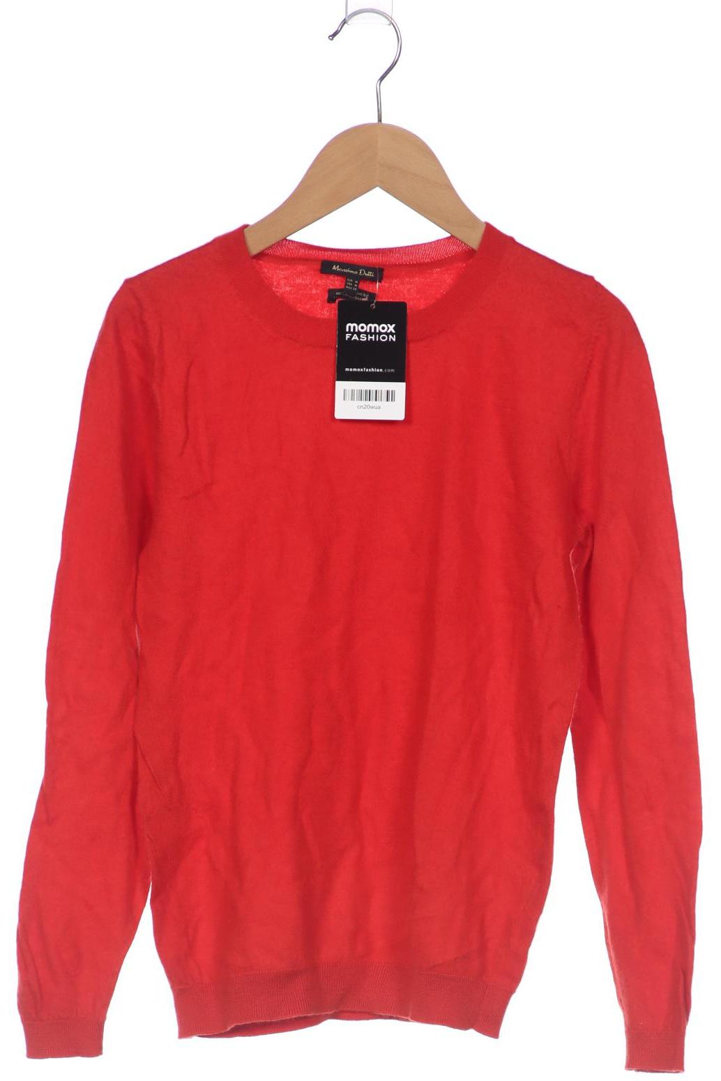 

Massimo Dutti Damen Pullover, rot, Gr. 38