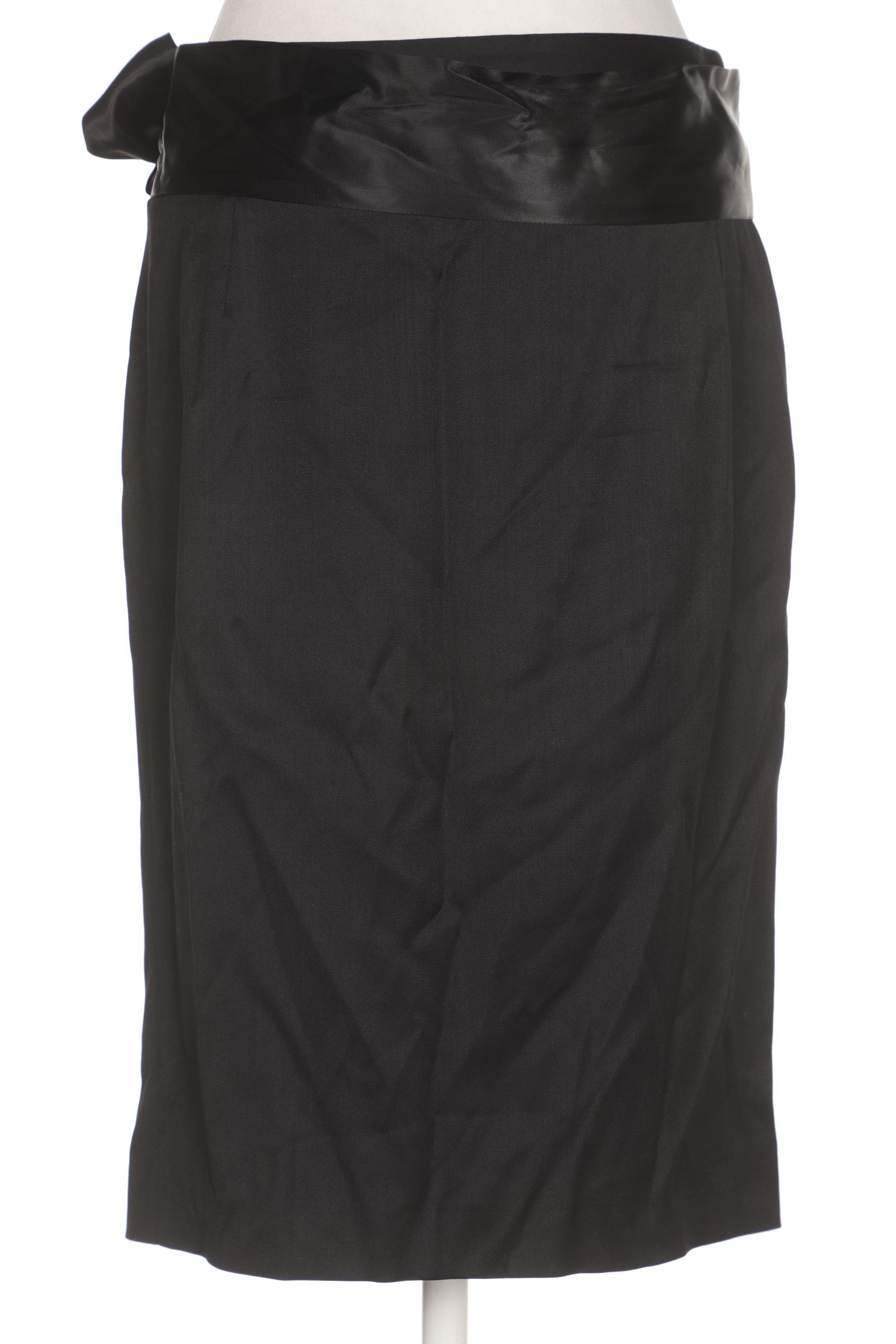 

Massimo Dutti Damen Rock, schwarz, Gr. 38