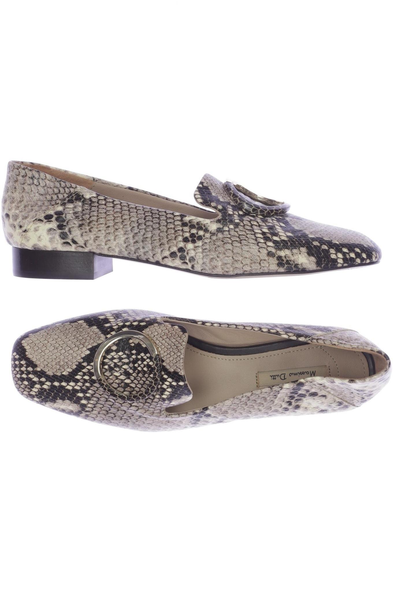 

Massimo Dutti Damen Halbschuh, beige, Gr. 39