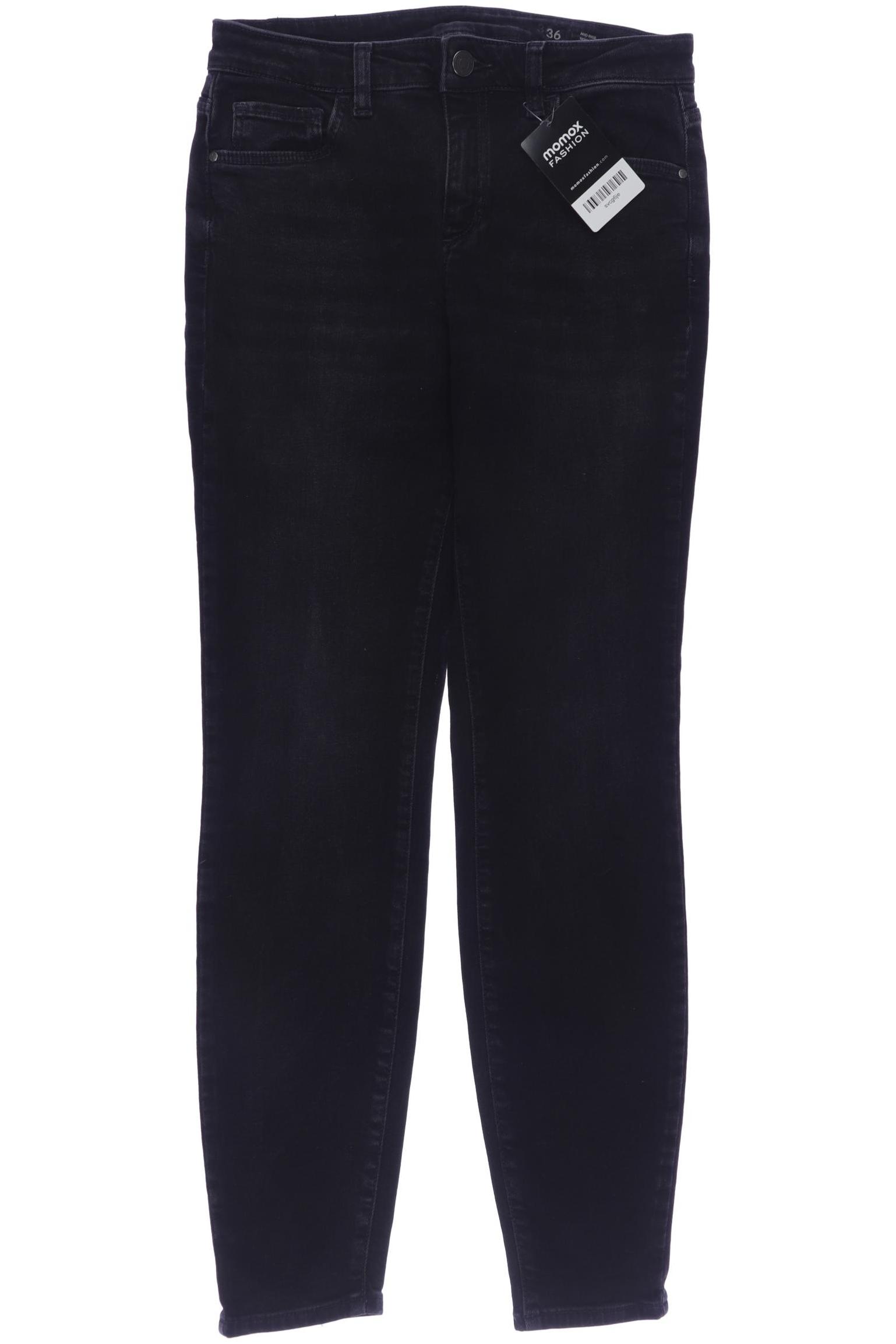 

Massimo Dutti Damen Jeans, schwarz, Gr. 36