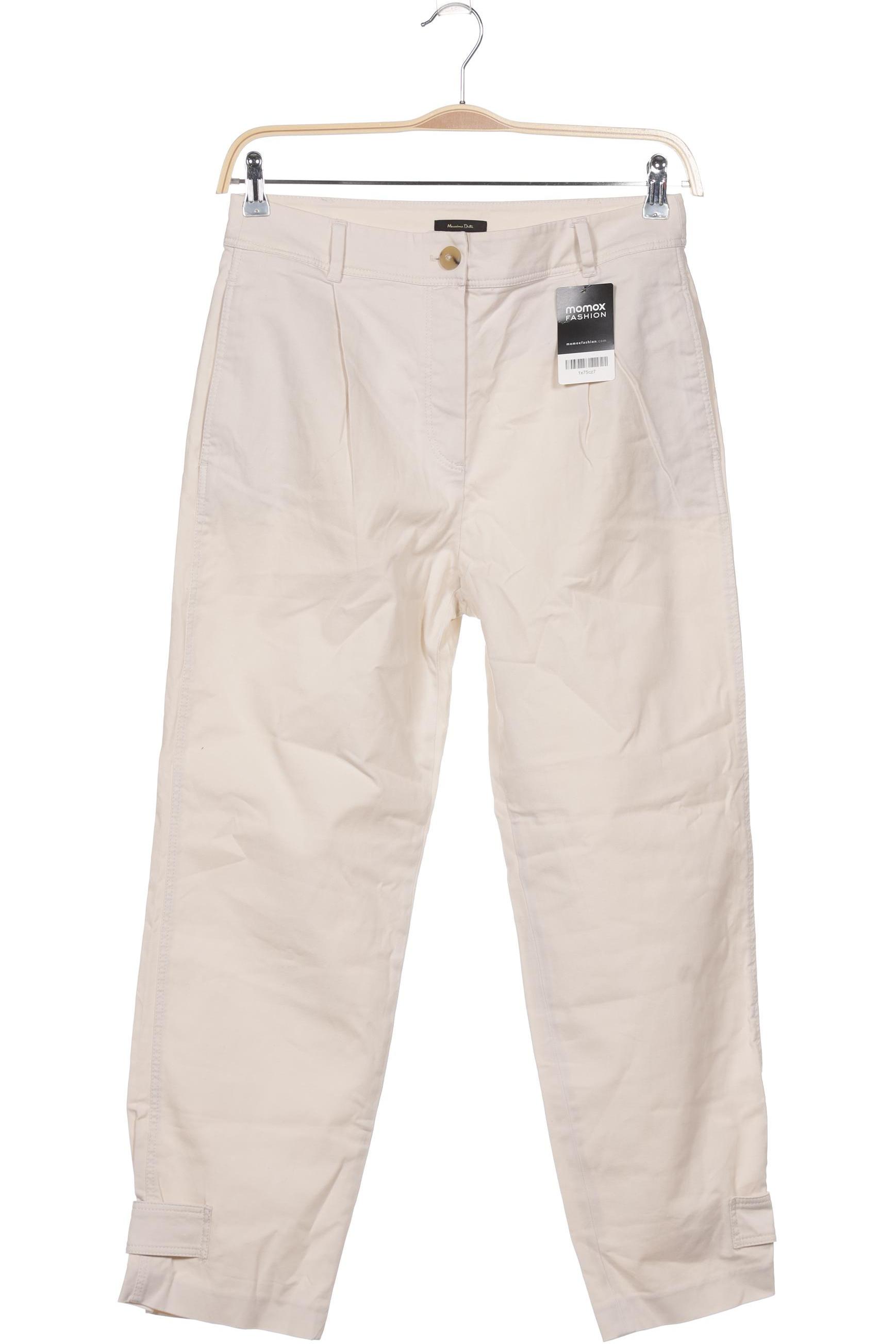 

Massimo Dutti Damen Stoffhose, beige, Gr. 38
