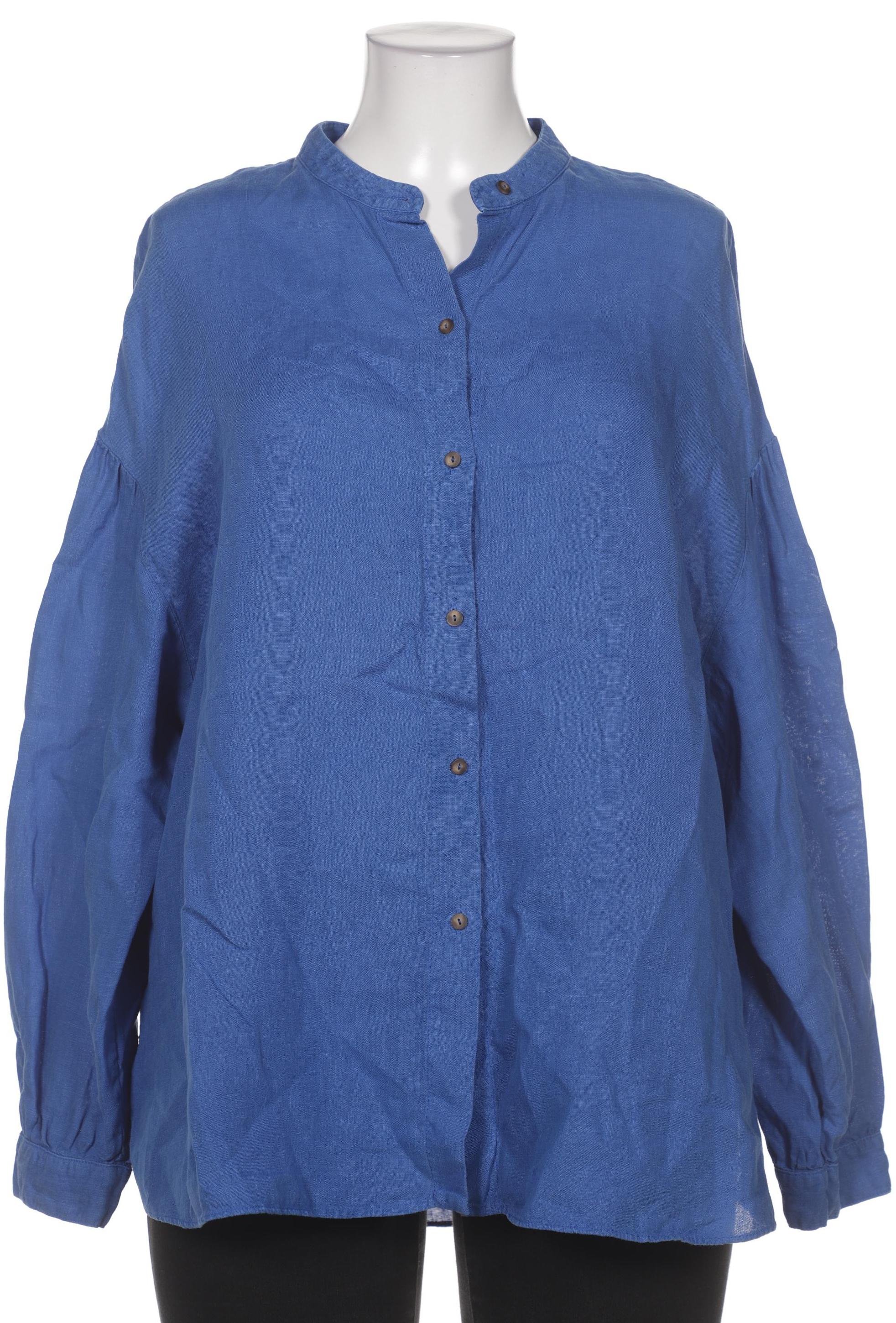 

Massimo Dutti Damen Bluse, blau, Gr. 42