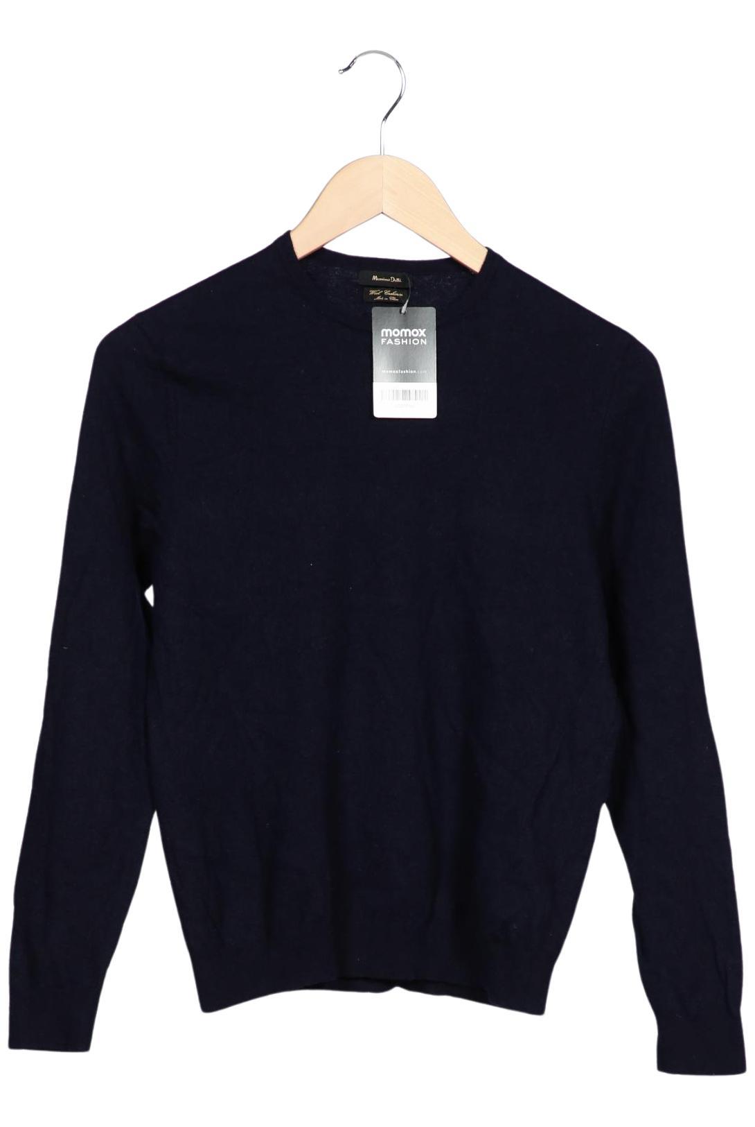 

Massimo Dutti Damen Pullover, marineblau, Gr. 38