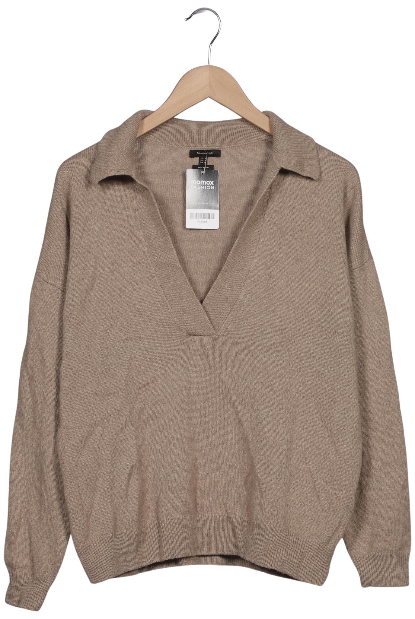 

Massimo Dutti Damen Pullover, beige, Gr. 38